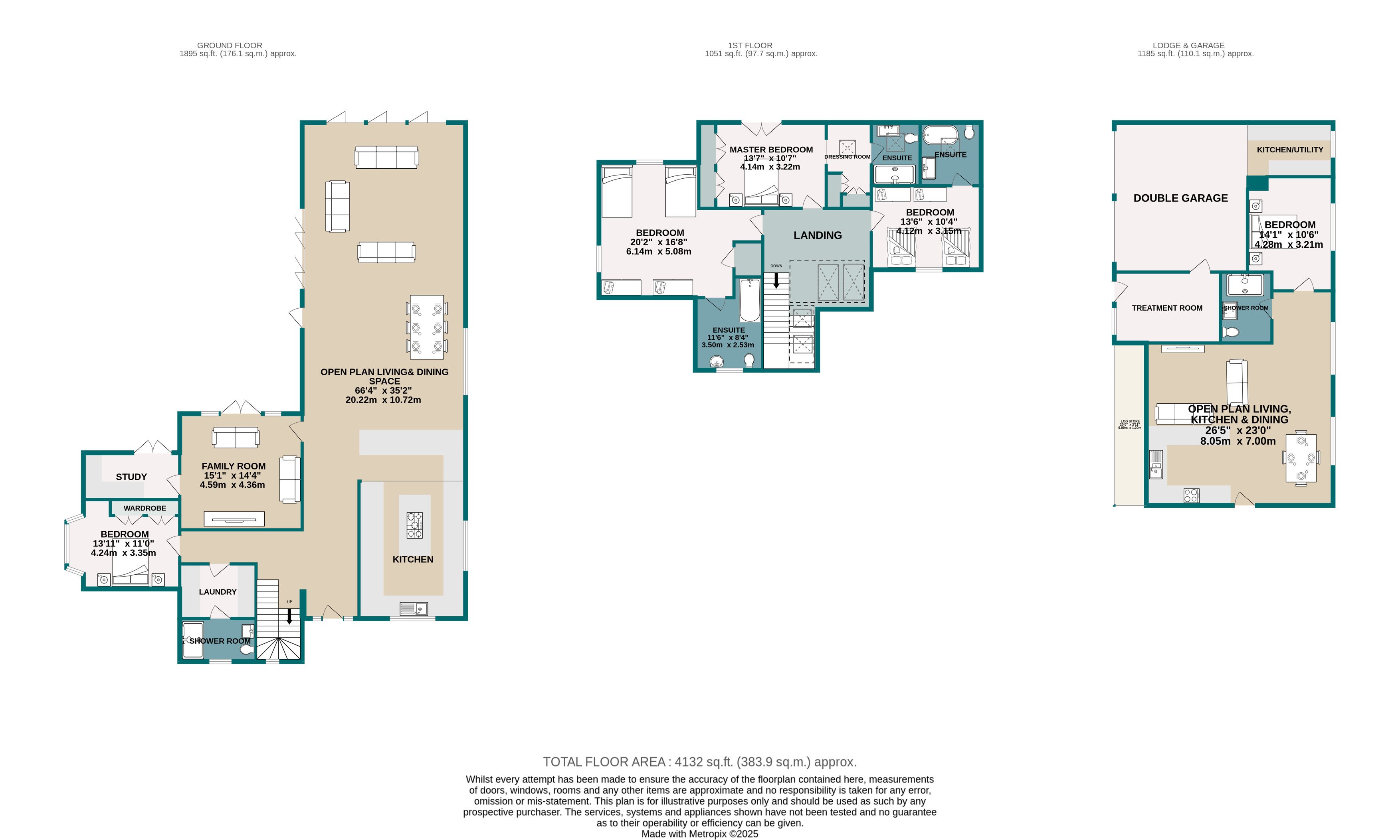 5 bed detached house to rent in Muscliffe Lane, Bournemouth, BH9 - Property floorplan