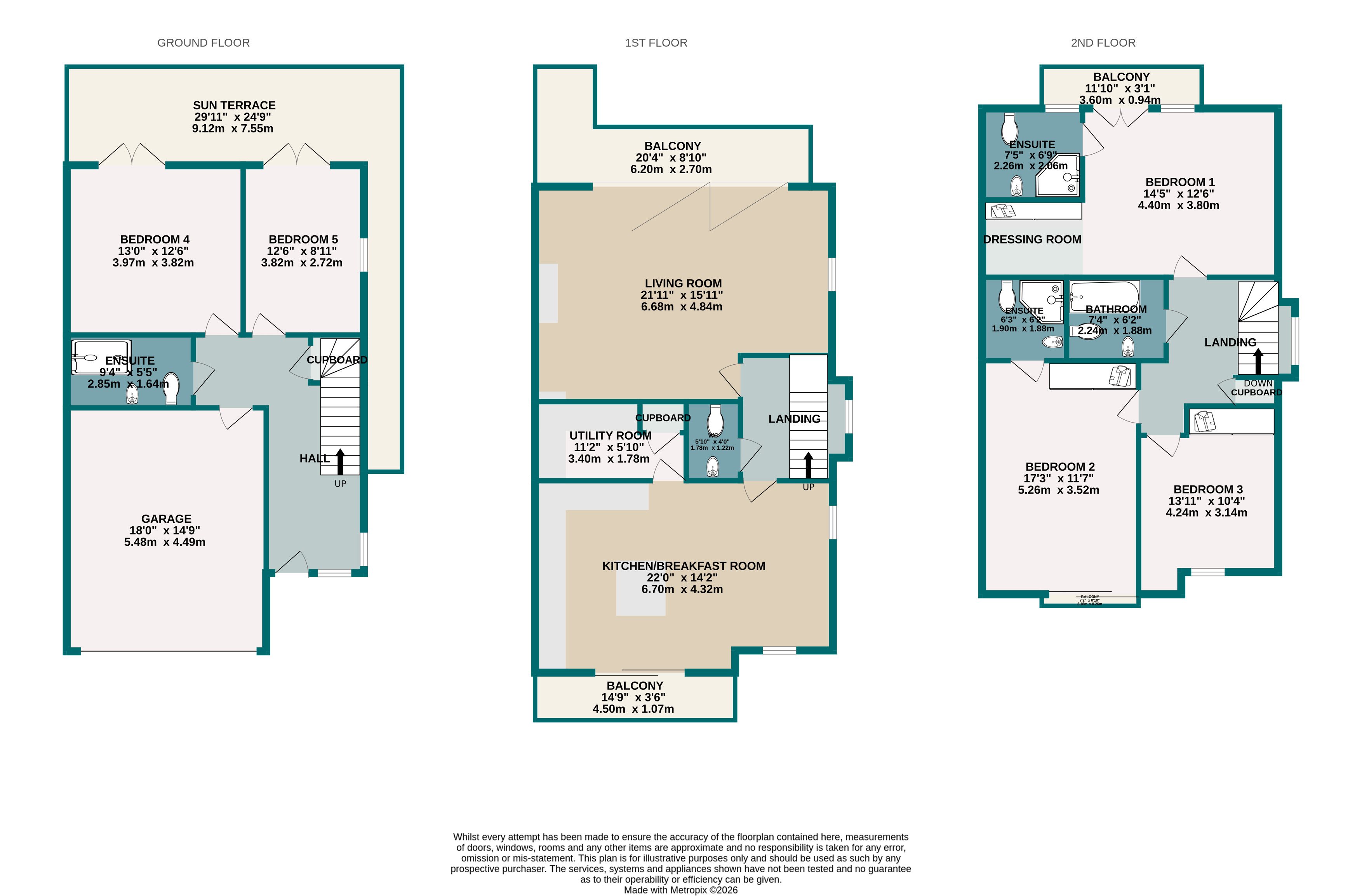 5 bed town house to rent in Birchwood Road, Lower Parkstone, BH14 - Property floorplan