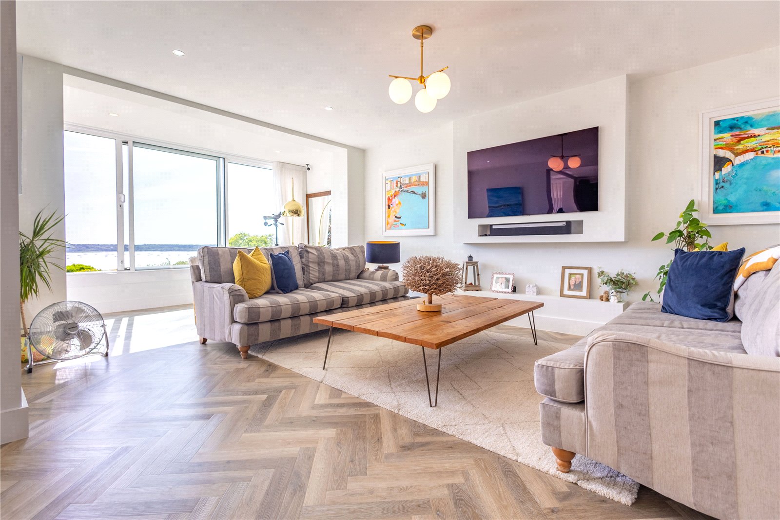 4 bed ground floor flat for sale in Chaddesley Glen, Canford Cliffs, Poole, BH13 1