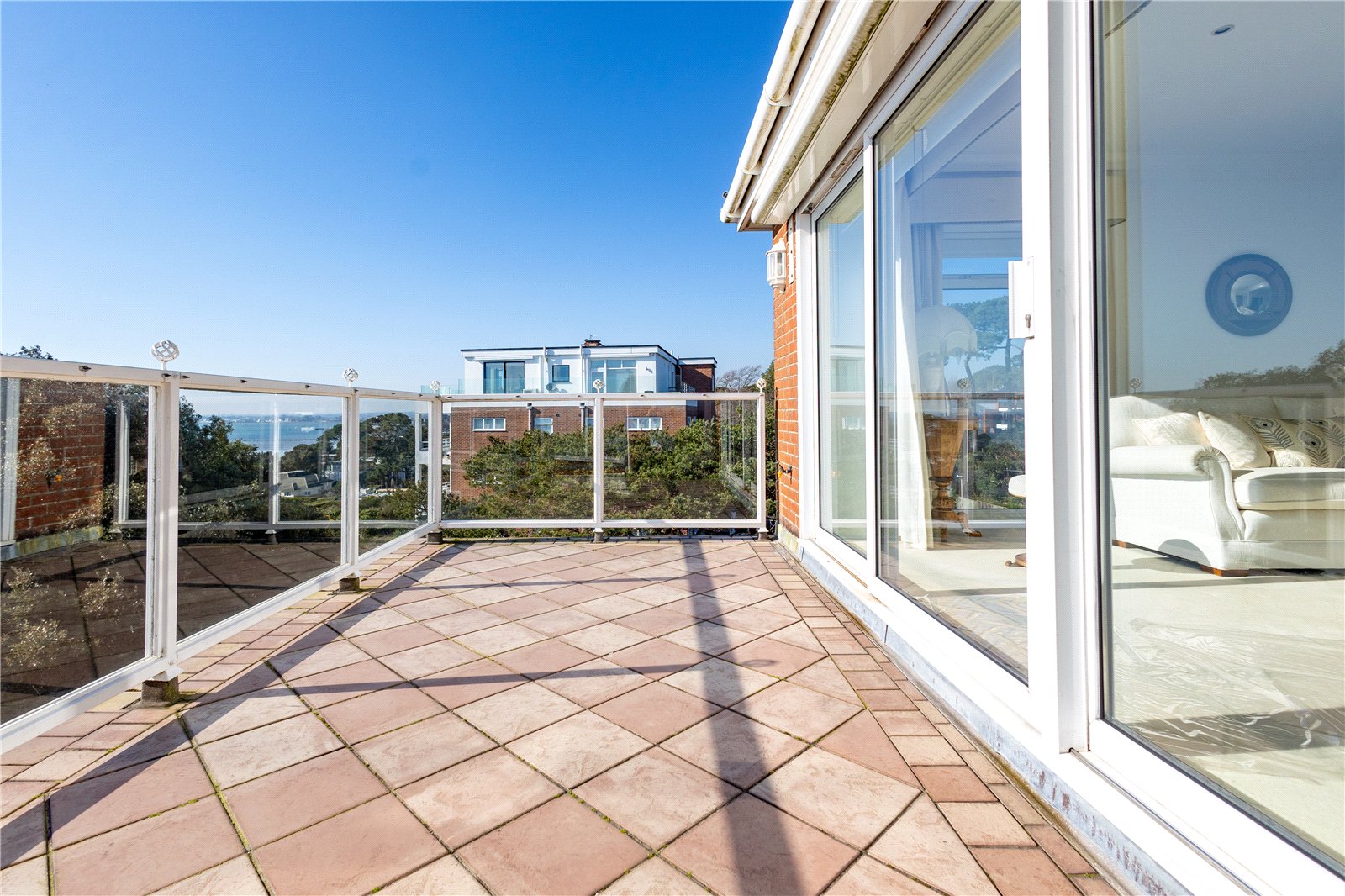 3 bed penthouse for sale in Chaddesley Glen, Canford Cliffs, BH13 6