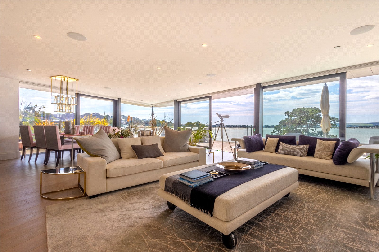 3 bed penthouse for sale in Shore Road, Sandbanks, Poole, Dorset, BH13 3