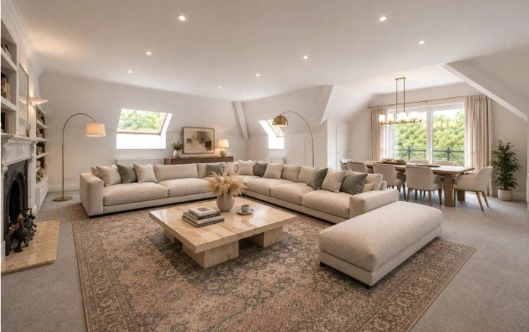 3 bed penthouse for sale in West Overcliff Drive, Bournemouth, BH4 2