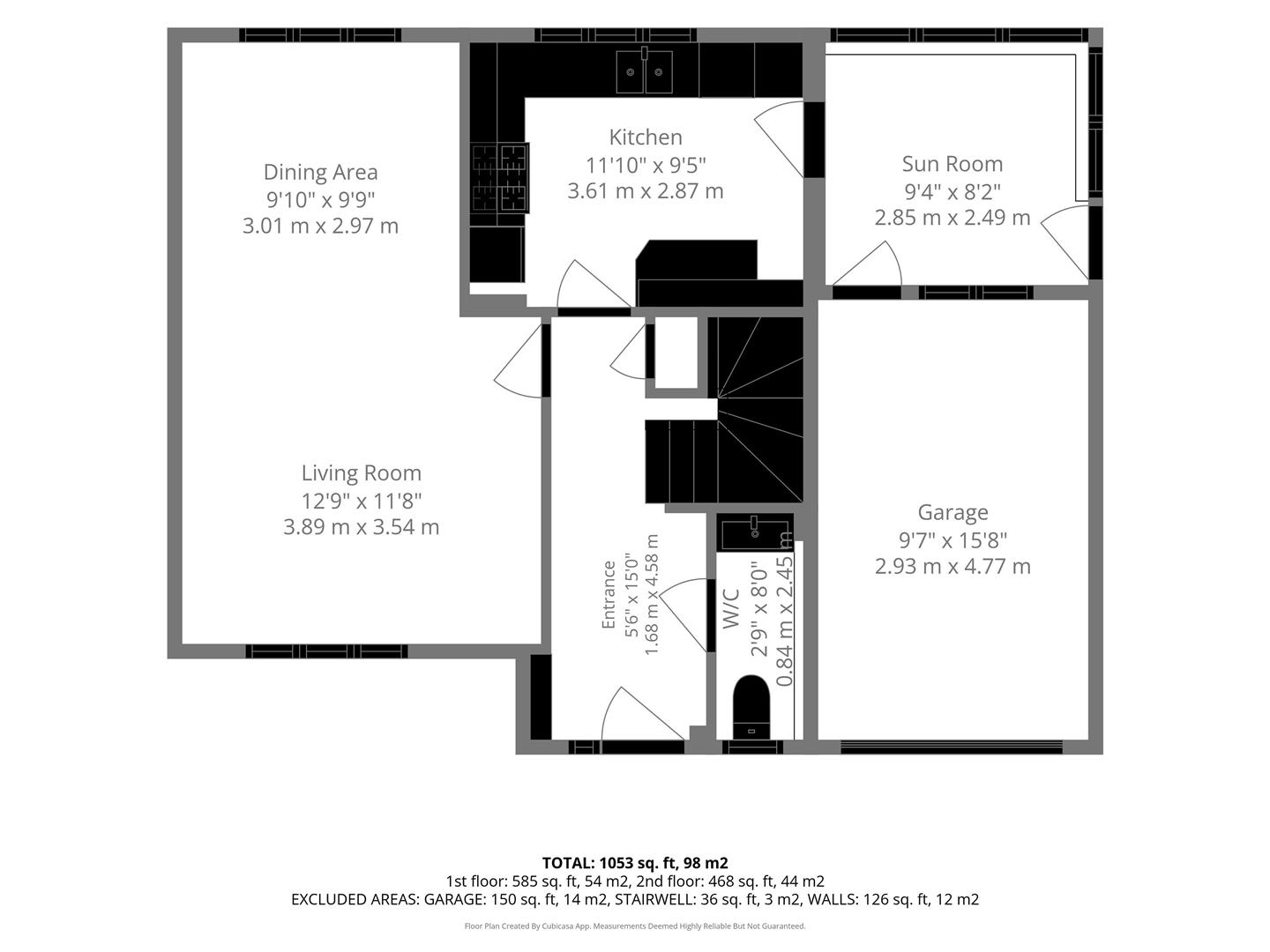 4 bed detached house for sale in The Chase, Burnley - Property floorplan