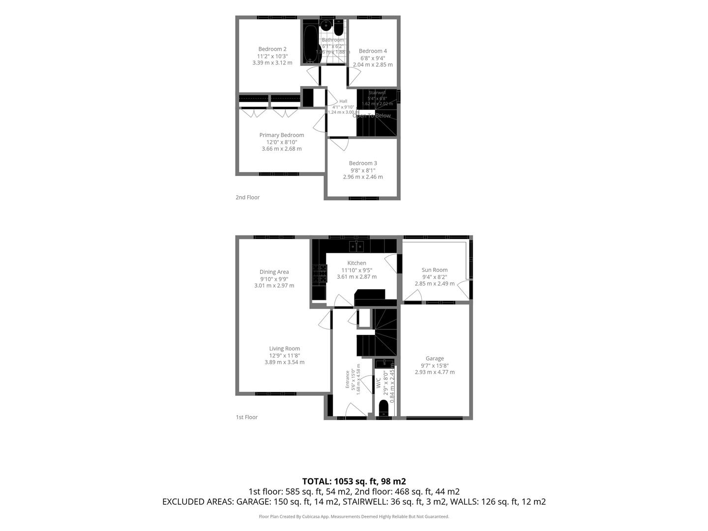 4 bed detached house for sale in The Chase, Burnley - Property floorplan