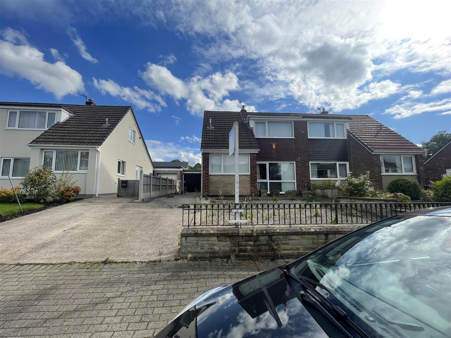 3 bed semi-detached house for sale in Garswood Close, Burnley  - Property Image 1
