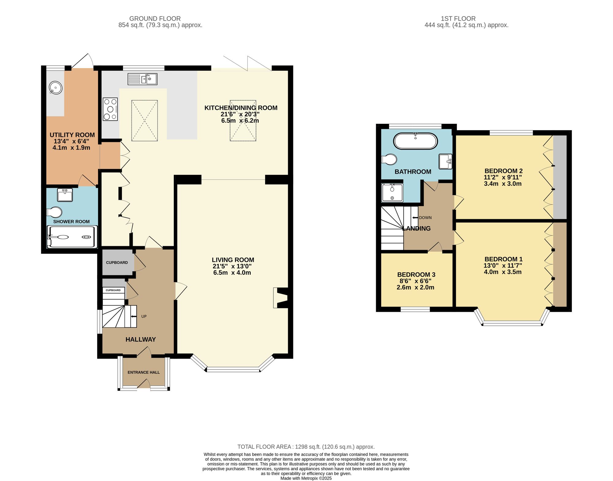 3 bed semi-detached house for sale in Westfield Avenue, South Croydon, CR2 - Property floorplan