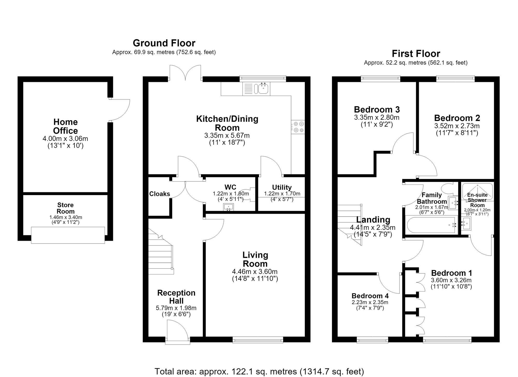 4 bed detached house for sale in Woodchester Drive, Stratford-Upon-Avon, CV37 - Property floorplan