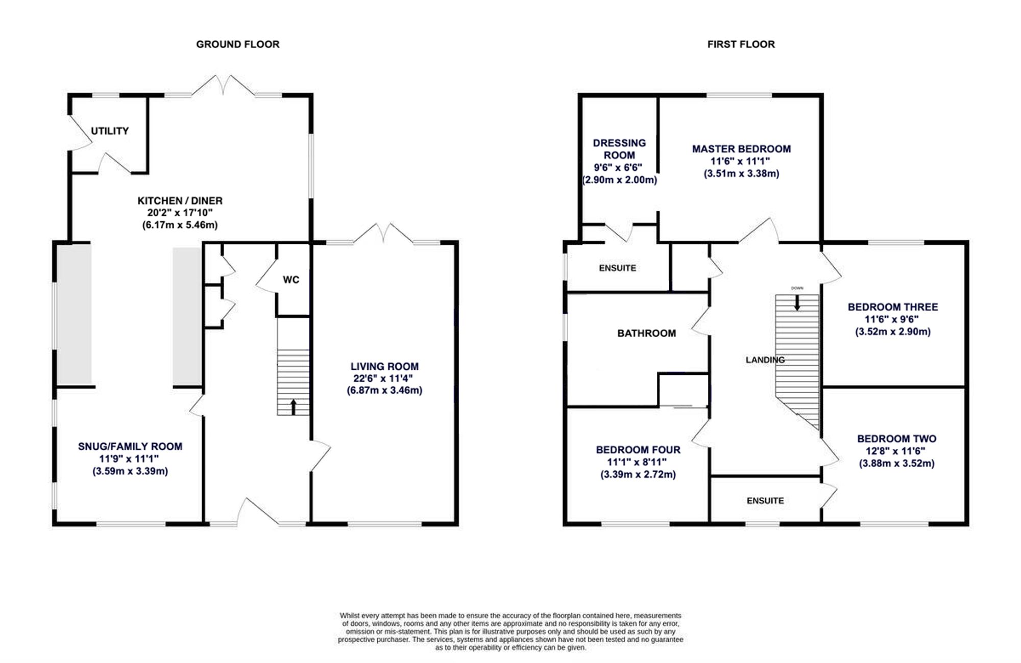 4 bed detached house for sale in Kensington Close, Stratford-Upon-Avon, CV37 - Property floorplan