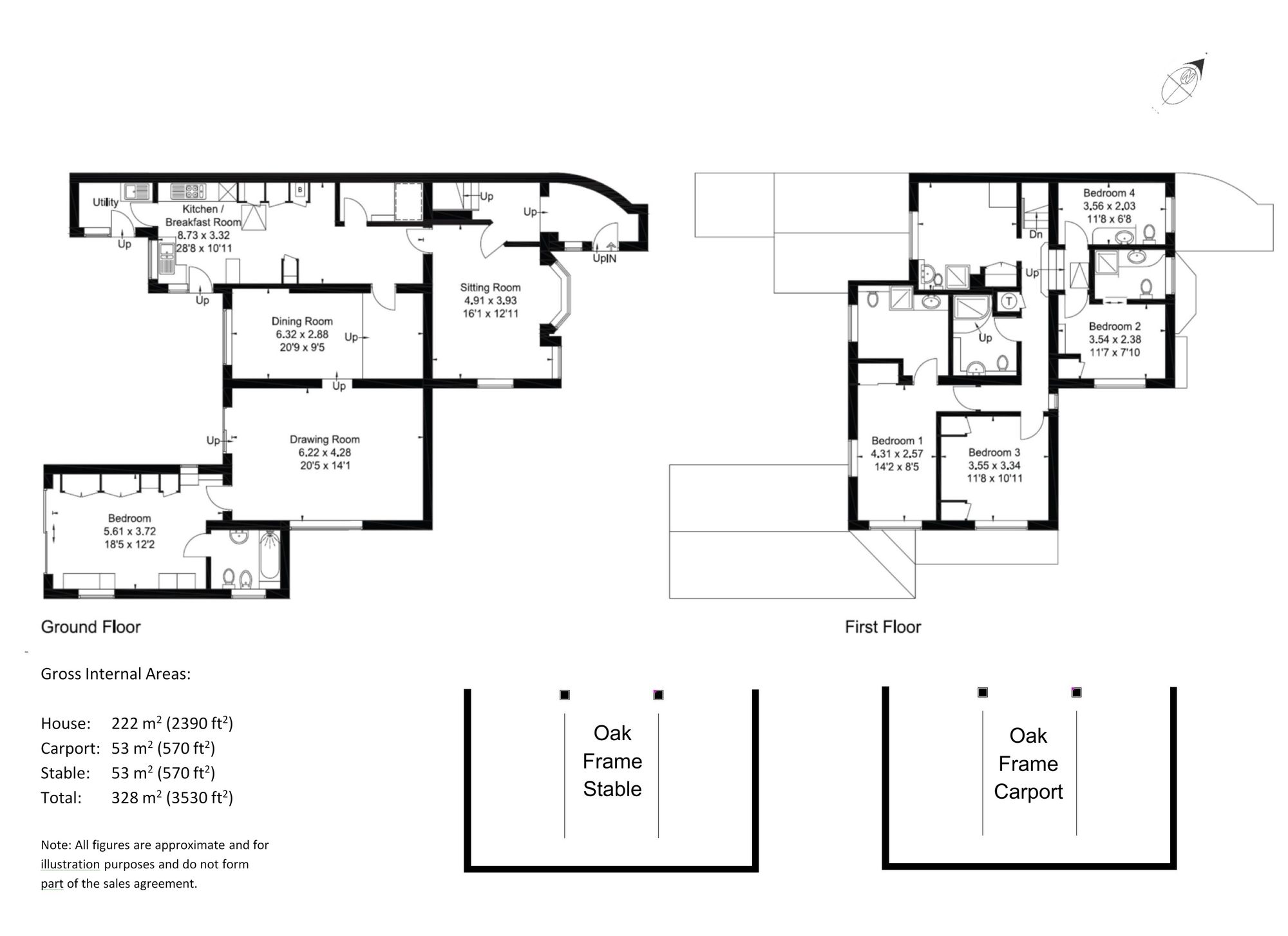 6 bed detached house for sale in Warwick Road, Stratford-Upon-Avon, CV37 - Property floorplan