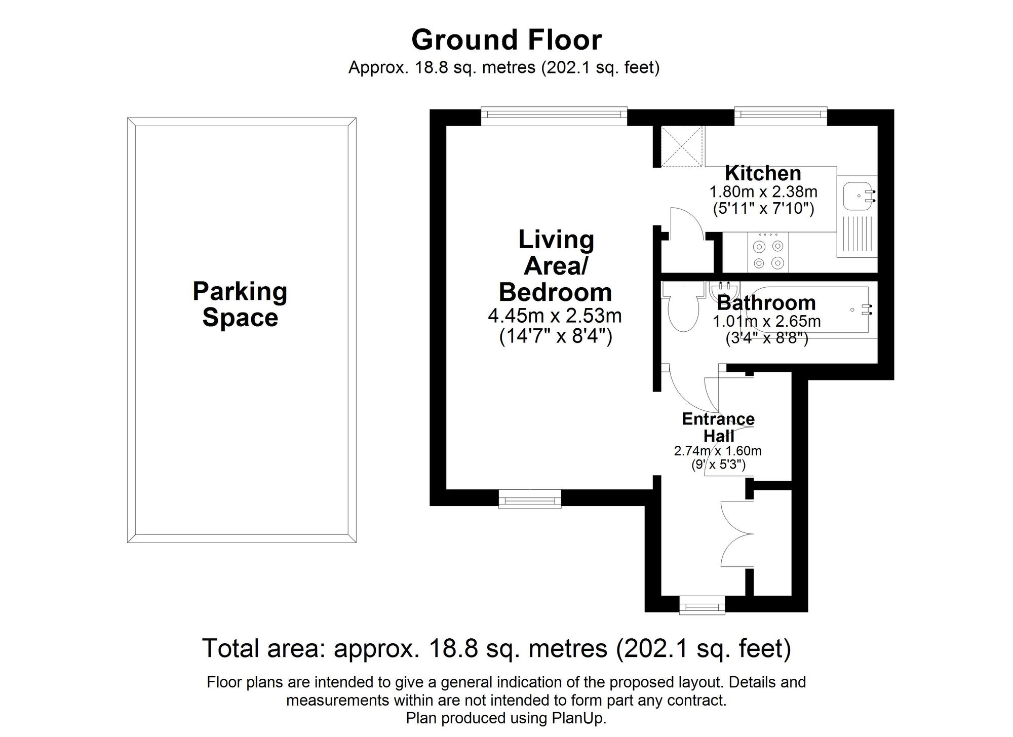 Flat for sale in Bancroft Place, Stratford-Upon-Avon, CV37 - Property floorplan