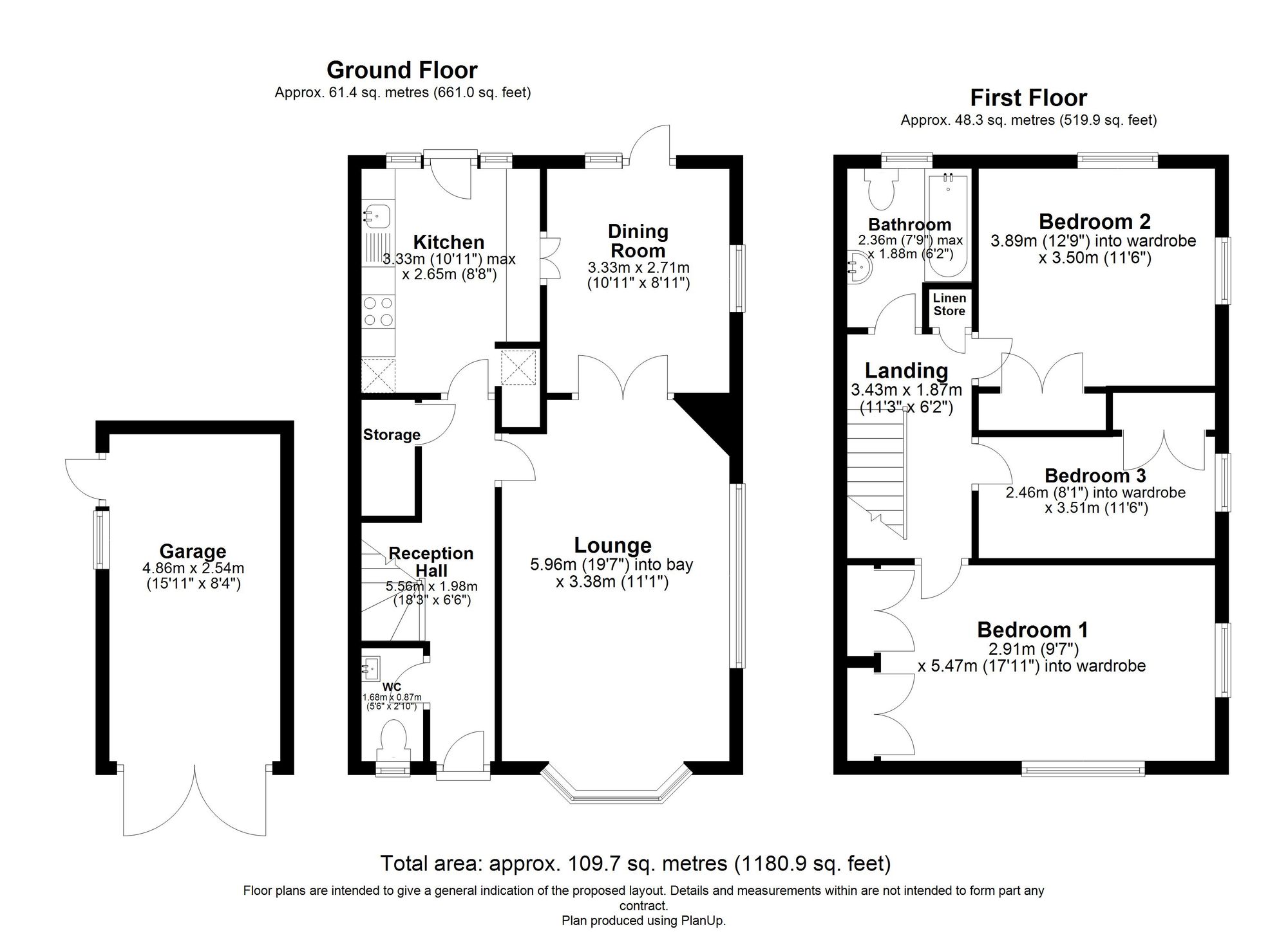 3 bed end of terrace house for sale in The Paddock, Birmingham, B31 - Property floorplan