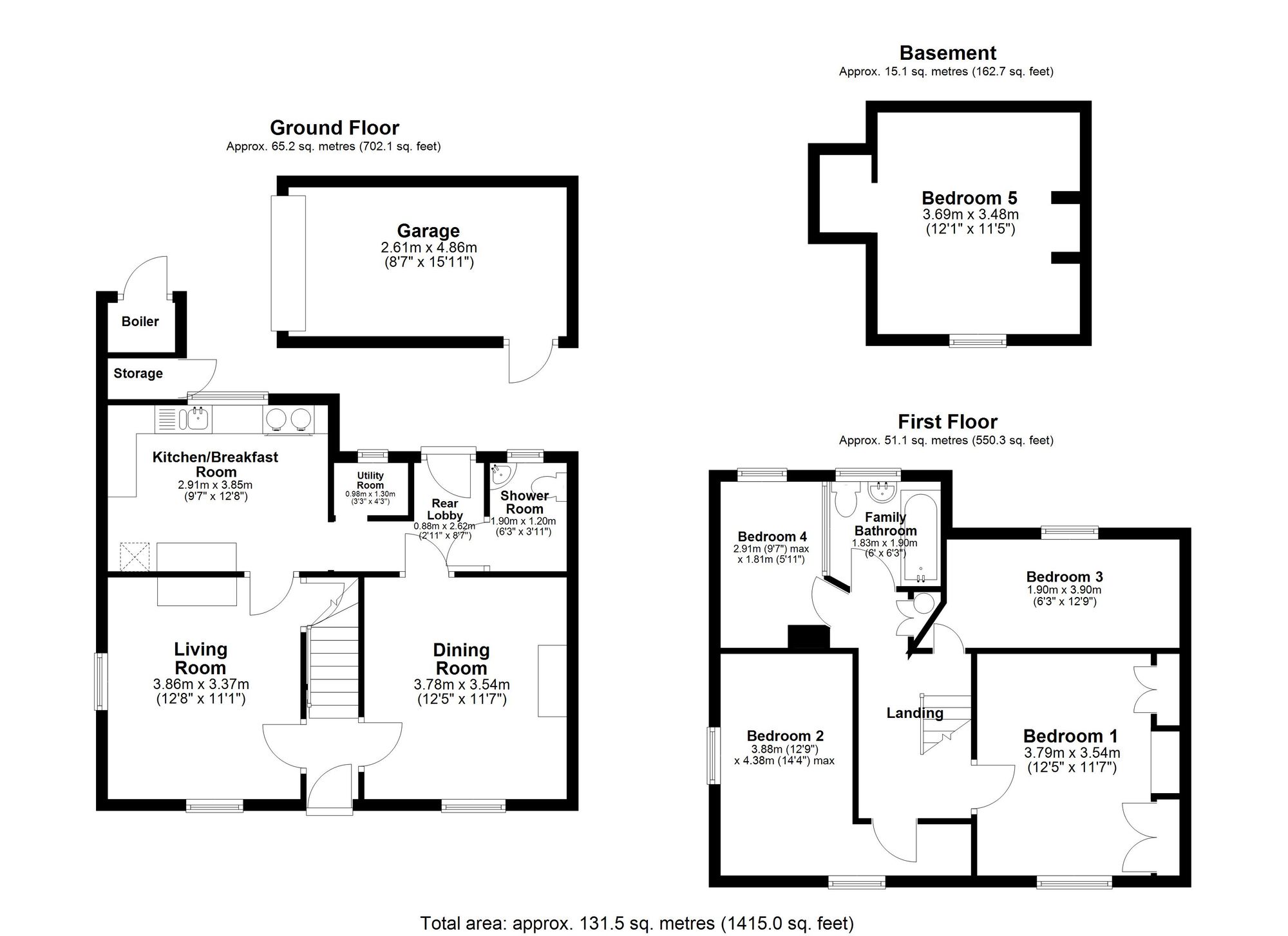 4 bed end of terrace house for sale in New Street, Stratford-Upon-Avon, CV37 - Property floorplan