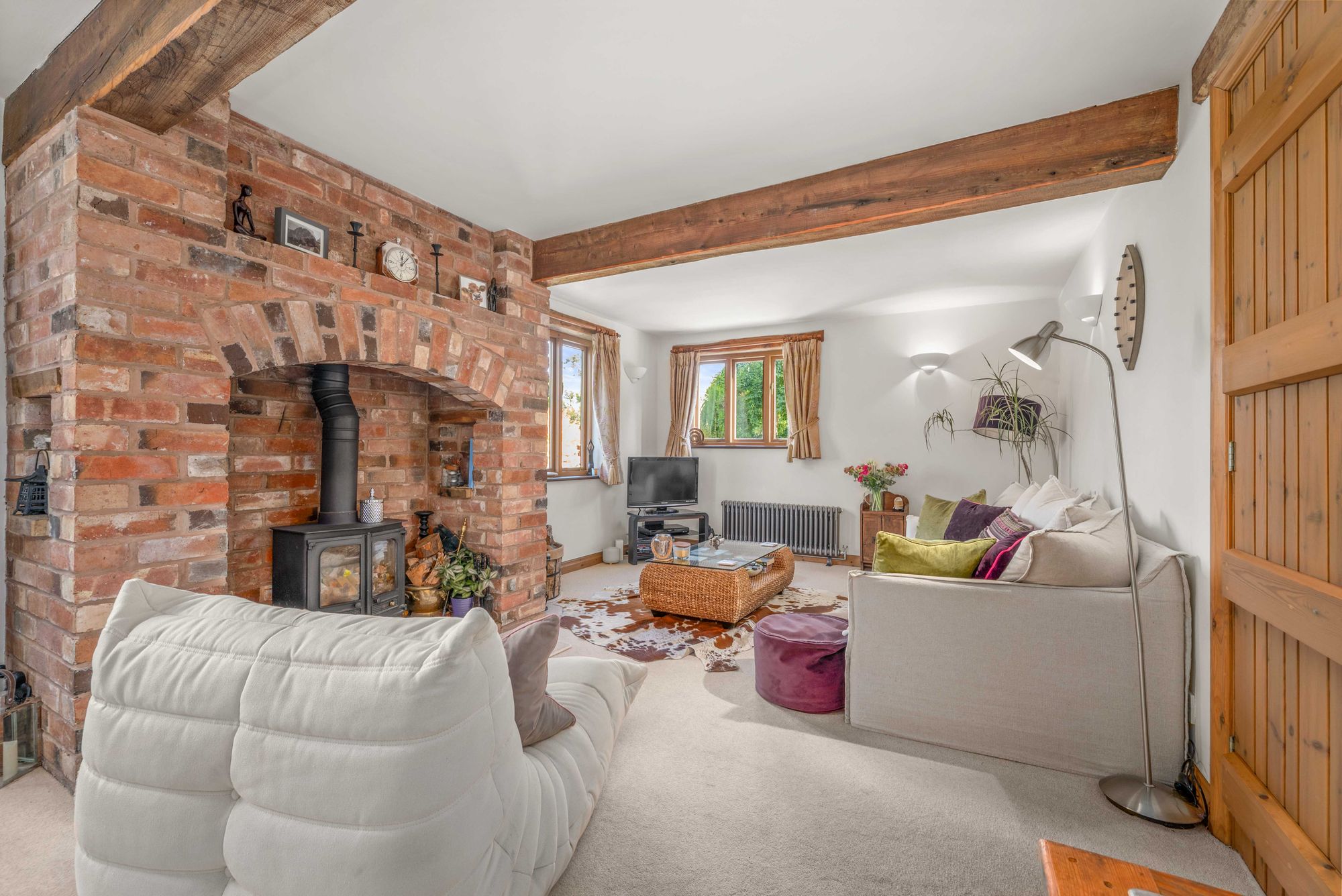 2 bed barn conversion for sale in Goldicote, Stratford-Upon-Avon, CV37 1