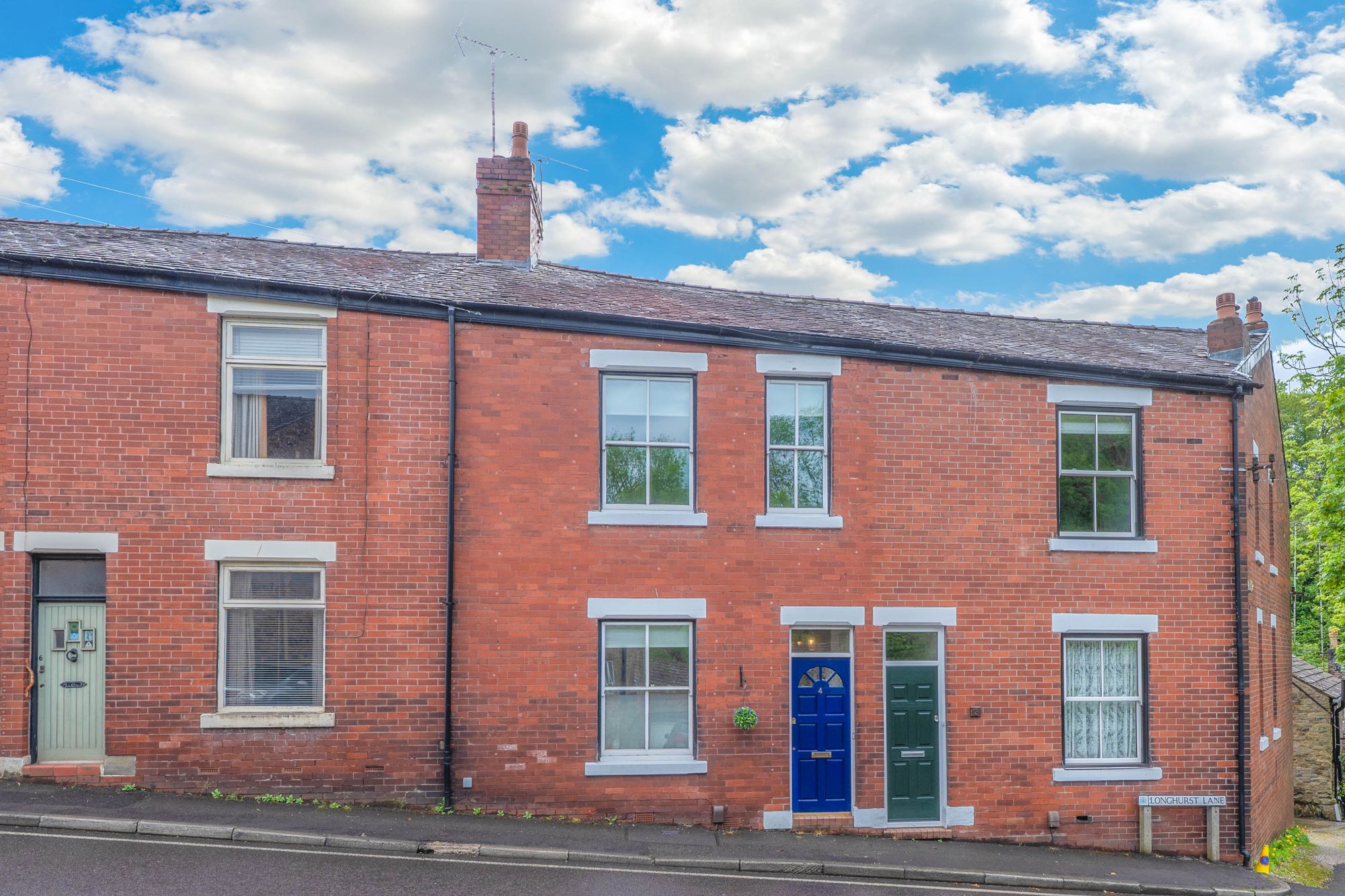 2 bed terraced house for sale in Longhurst Lane, Marple Bridge, SK6