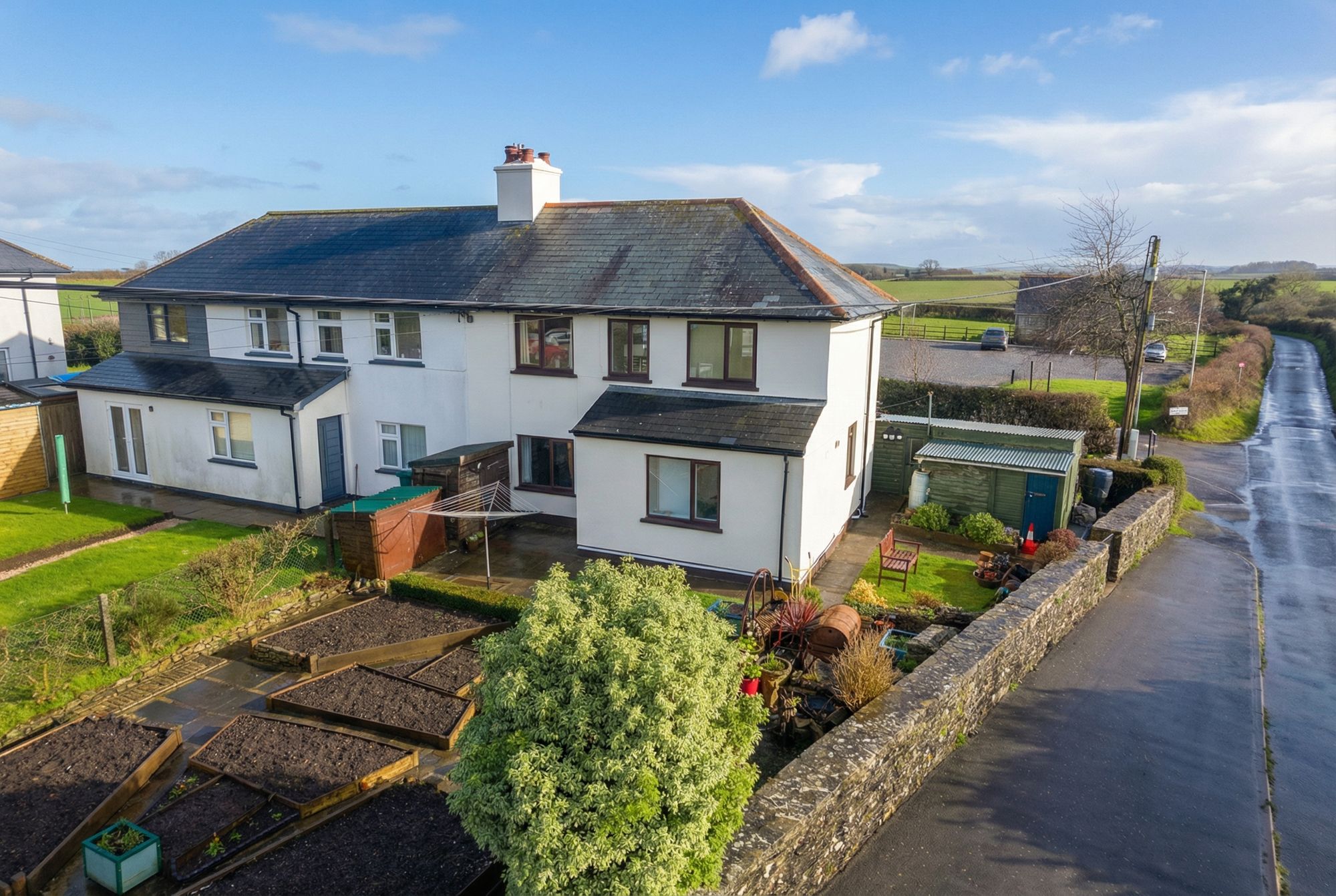 3 bed semi-detached house for sale in Cross Meadow, Spreyton, EX17