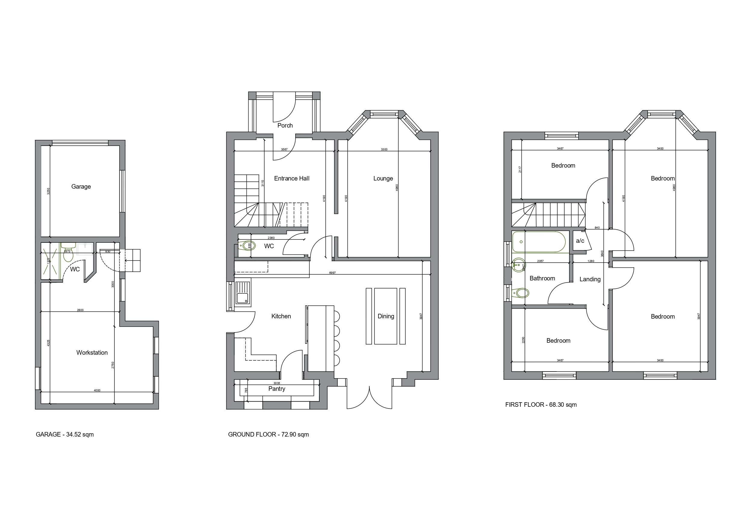 4 bed detached house for sale in De Lisle Road, Winton, BH3 - Property floorplan