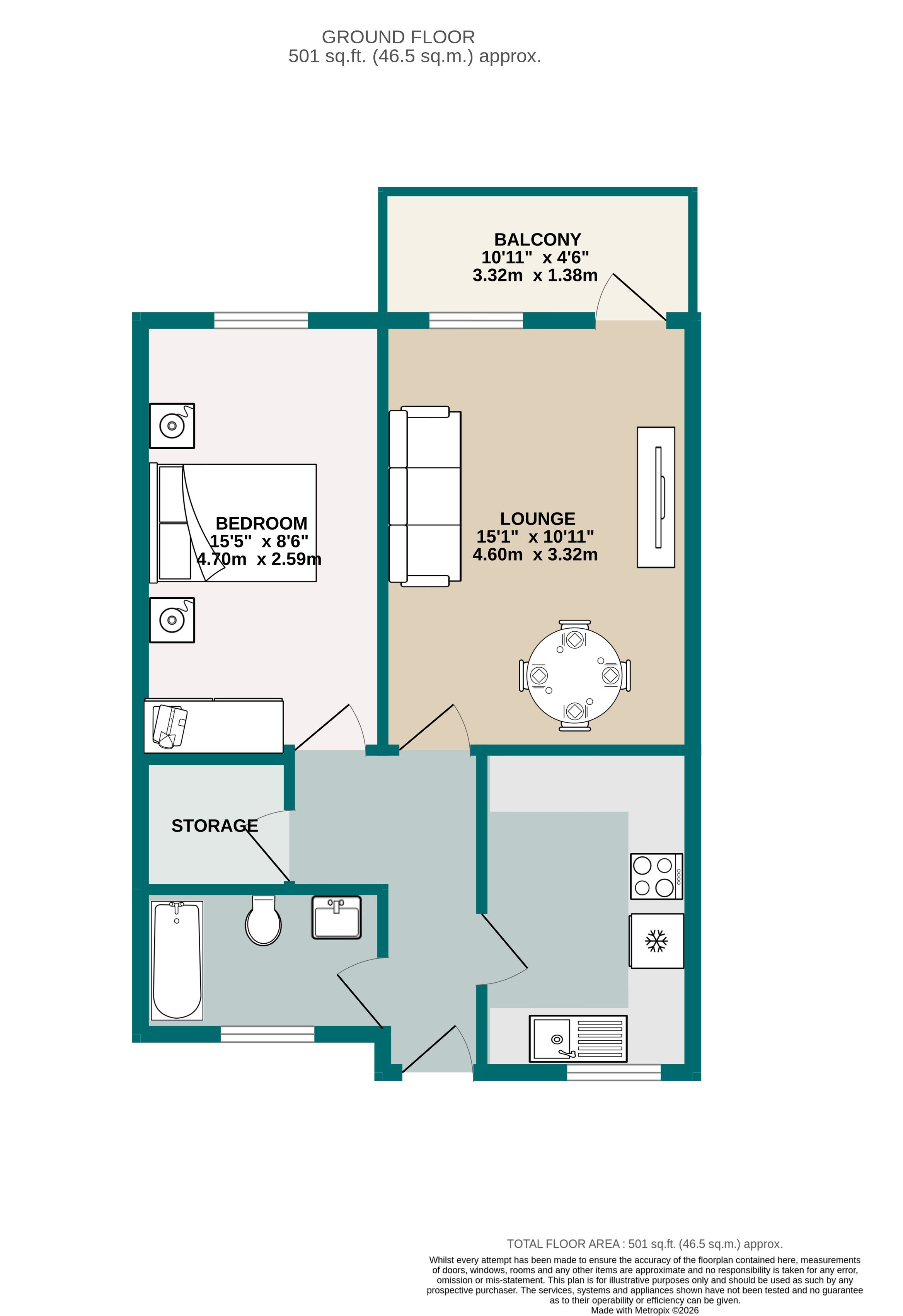 1 bed flat to rent in Southcote Road, Bournemouth  - Property Image 11