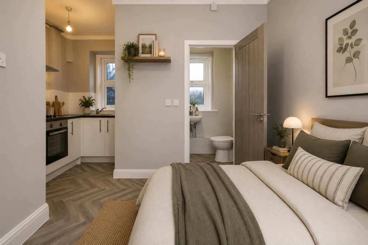 1 bed studio flat to rent in Richmond Hill, Bournemouth, BH2 - Property Image 1