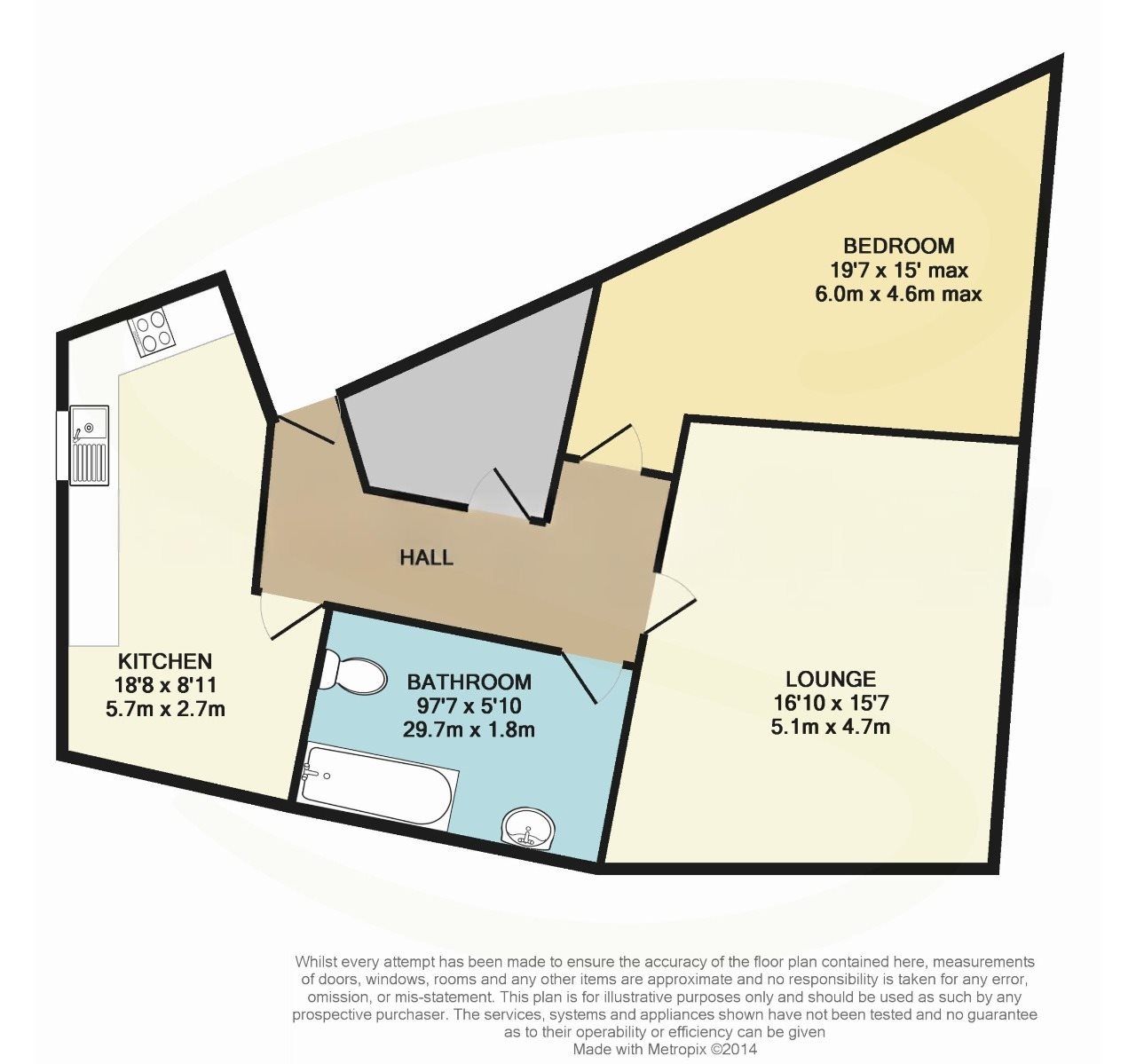 2 bed flat to rent in Richmond Hill, Bournemouth, BH2 16
