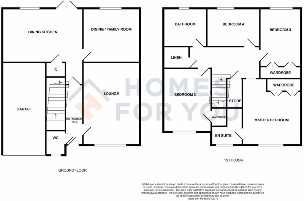 4 bed detached house for sale in Grainger Way, Motherwell, ML1 3GY - Property floorplan