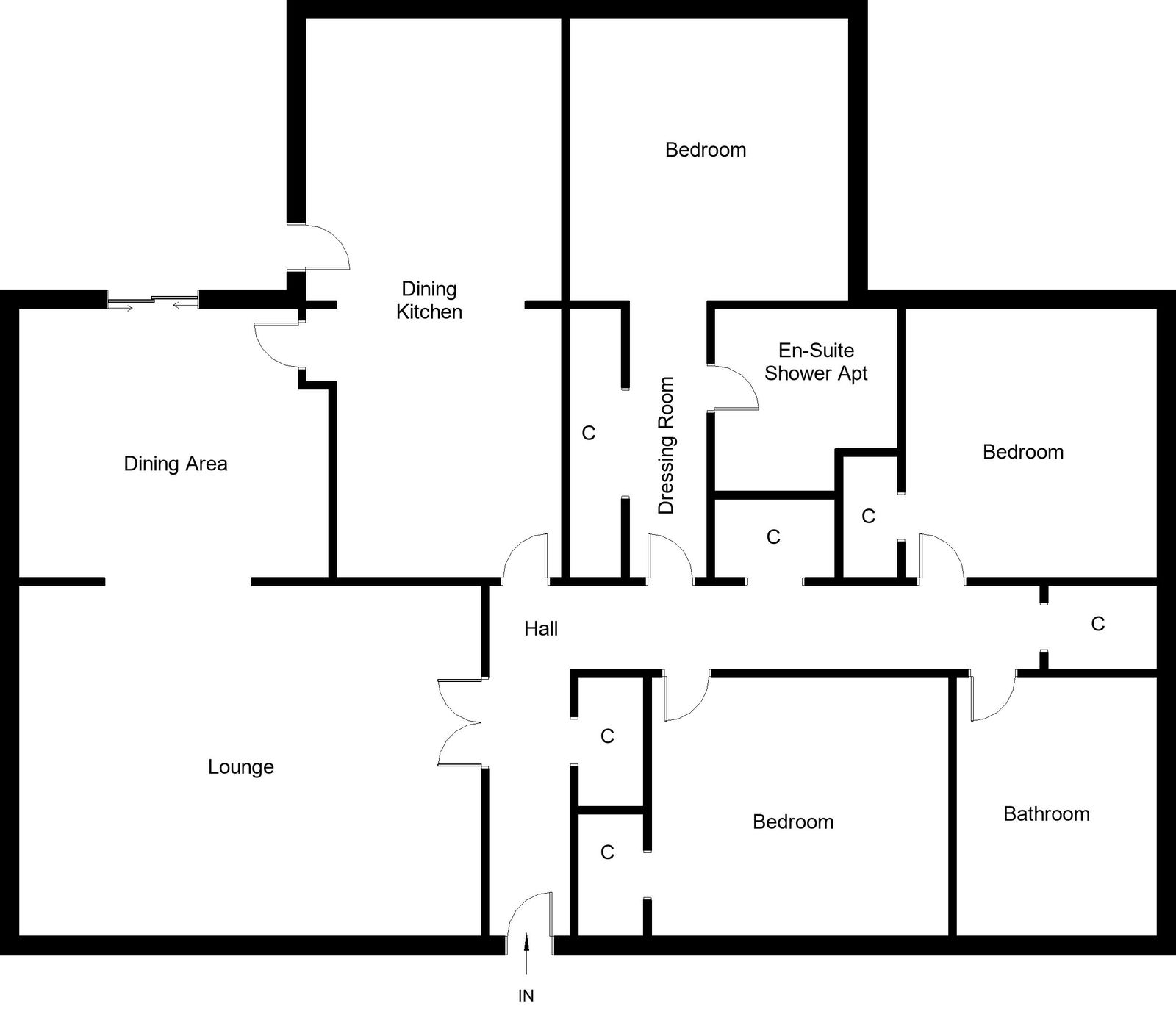 3 bed bungalow for sale in Grainger Street, Lochgelly, KY5 9DB - Property floorplan