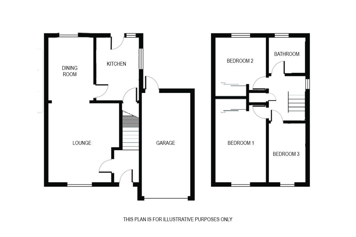 3 bed detached house for sale in Harlawhill Gardens, Prestonpans, EH32 9JQ - Property floorplan