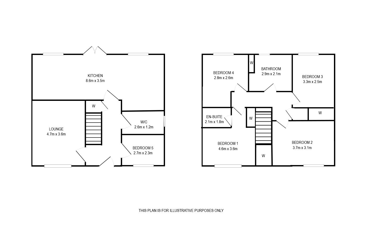 5 bed detached house for sale in Oaklands Way, Banchory, AB31 5BH - Property floorplan