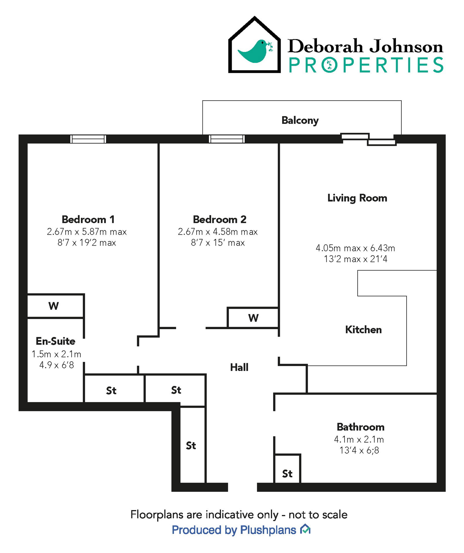 2 bed flat for sale in Hughes Close, Canonmills, EH7 4GN - Property floorplan