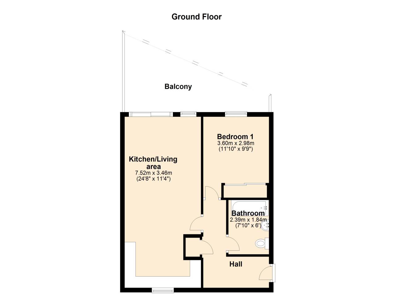 1 bed flat to rent in Granville Street, Birmingham, B1  - Property Image 9