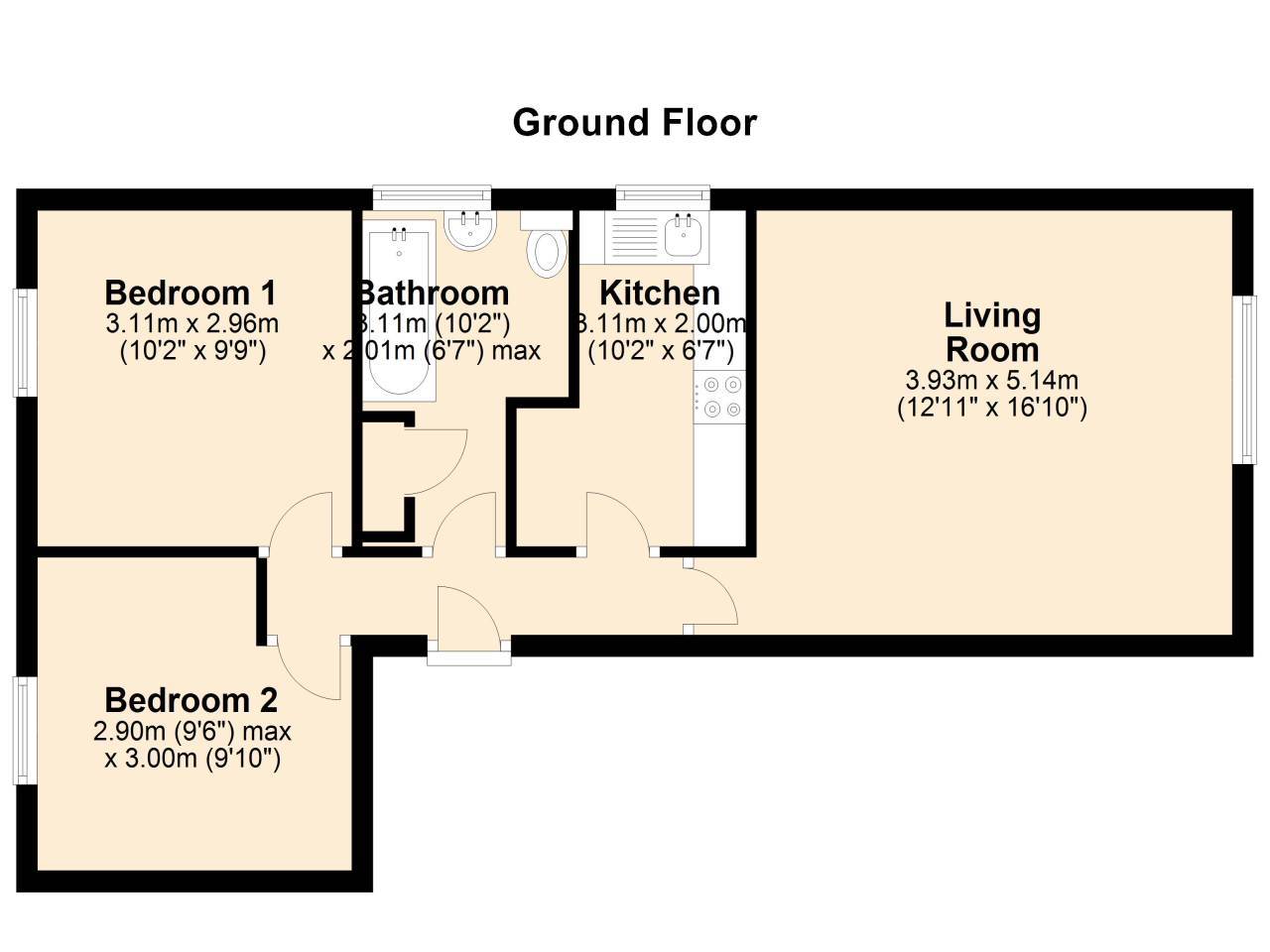 2 bed flat to rent in Knights Close, Erdington, B23  - Property Image 7