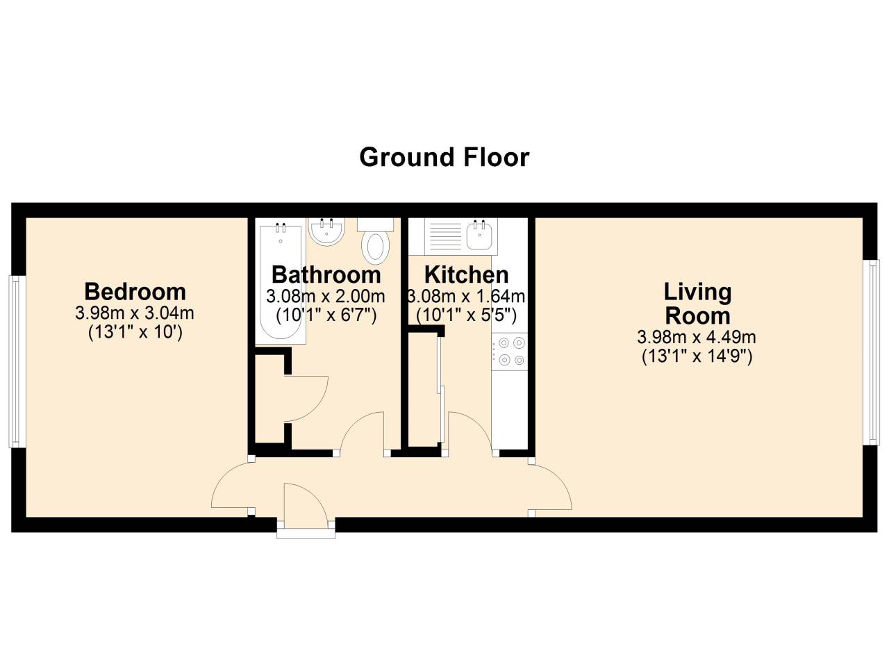 1 bed flat to rent in Knights Close, Erdington, B23  - Property Image 6