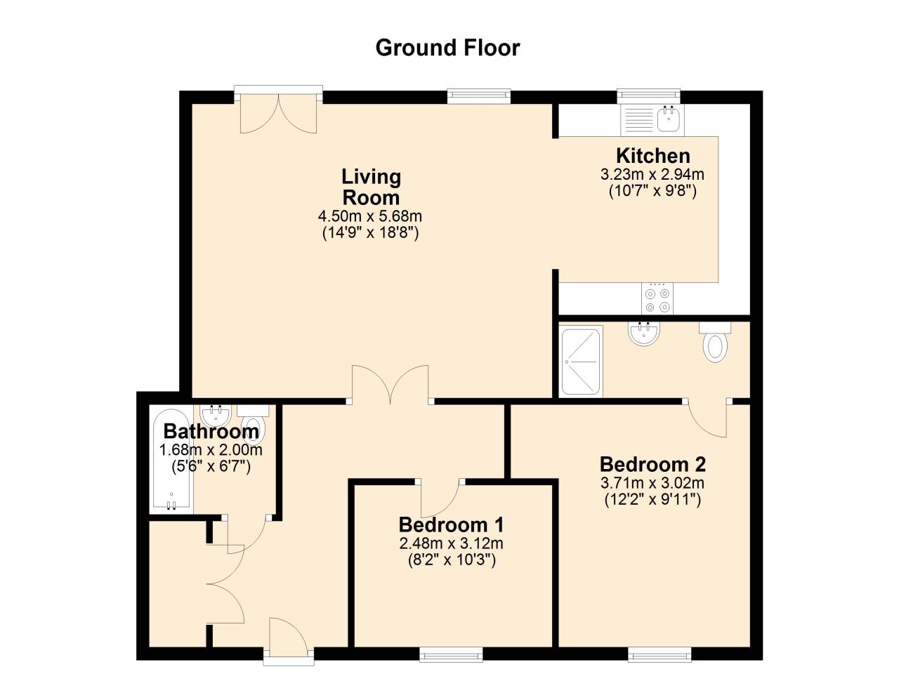 2 bed flat to rent in Mere Green Road, Sutton Coldfield, B75  - Property Image 8