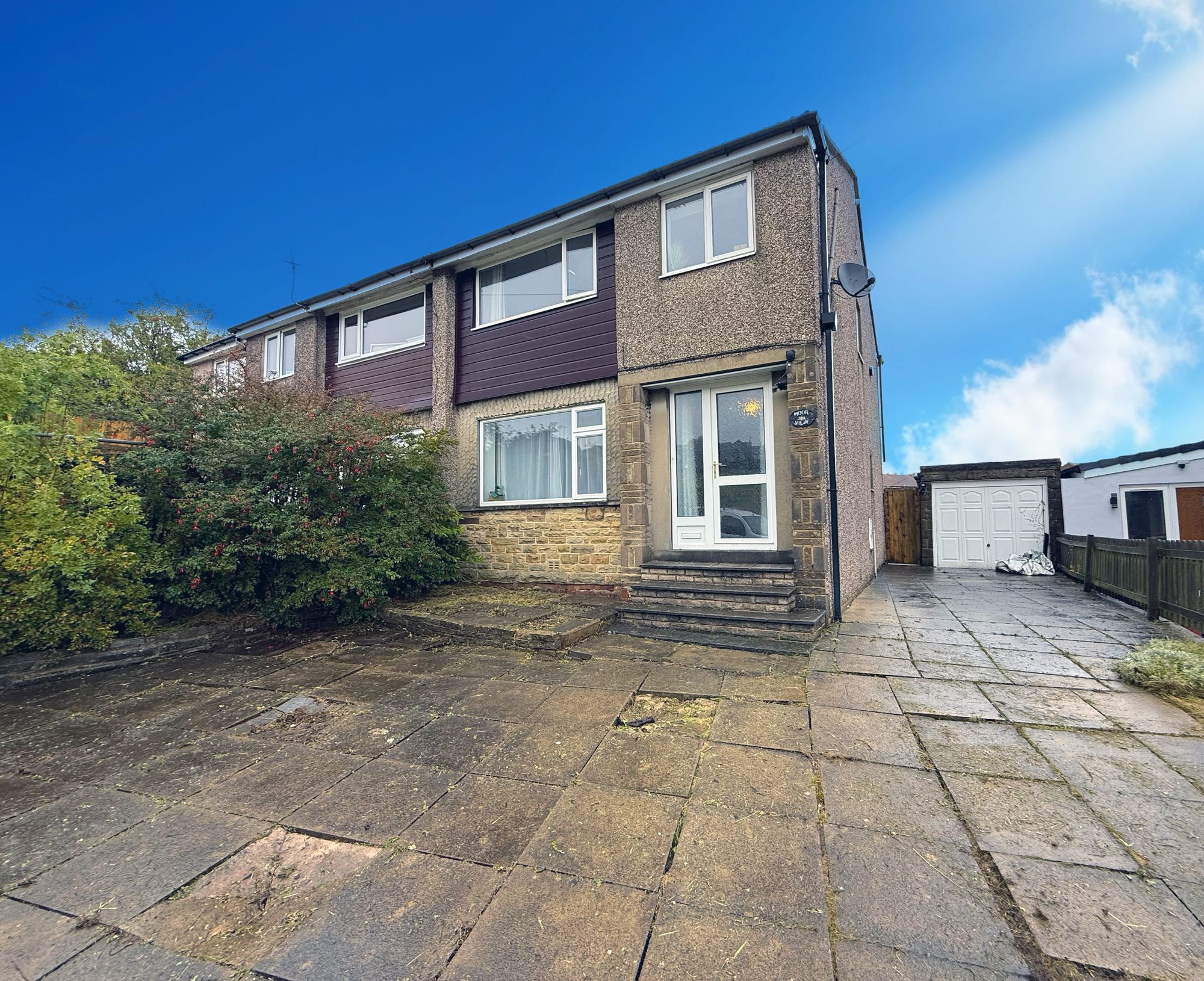 3 bed semi-detached house for sale in Clough Lane, Halifax - Property Image 1