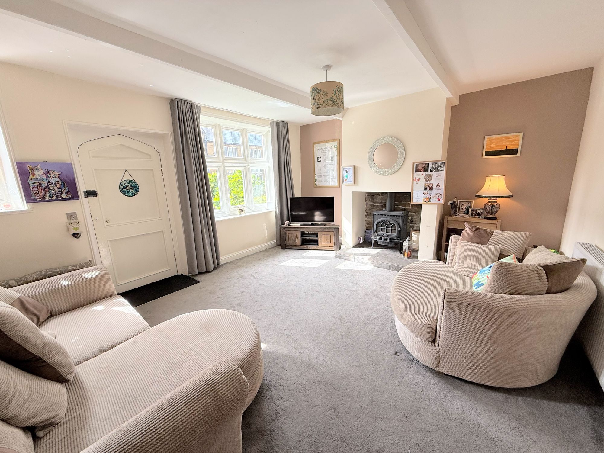 2 bed mid-terraced house for sale in Railway Terrace, Halifax 1