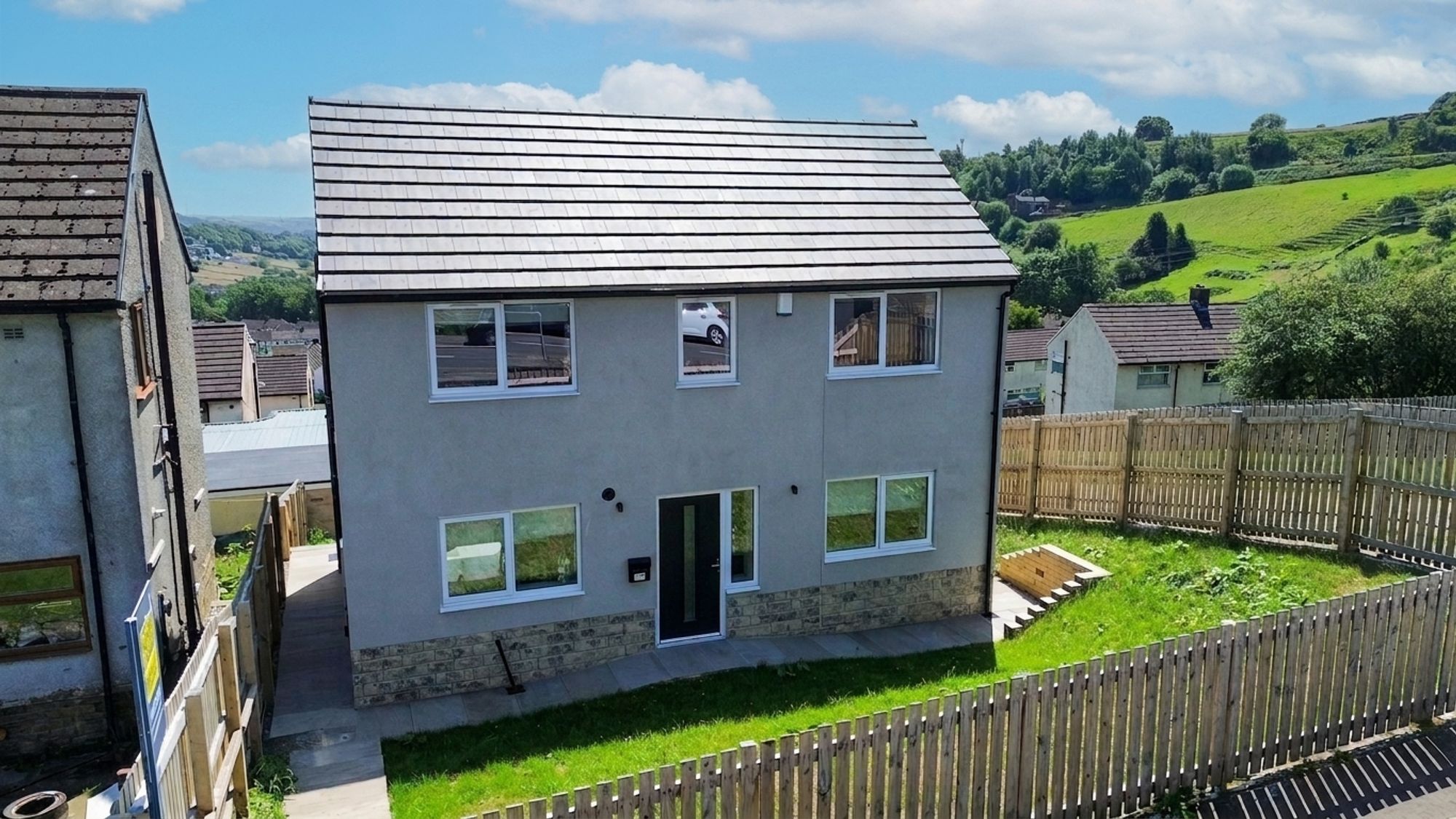 3 bed detached house for sale in Clough Lane, Halifax - Property Image 1