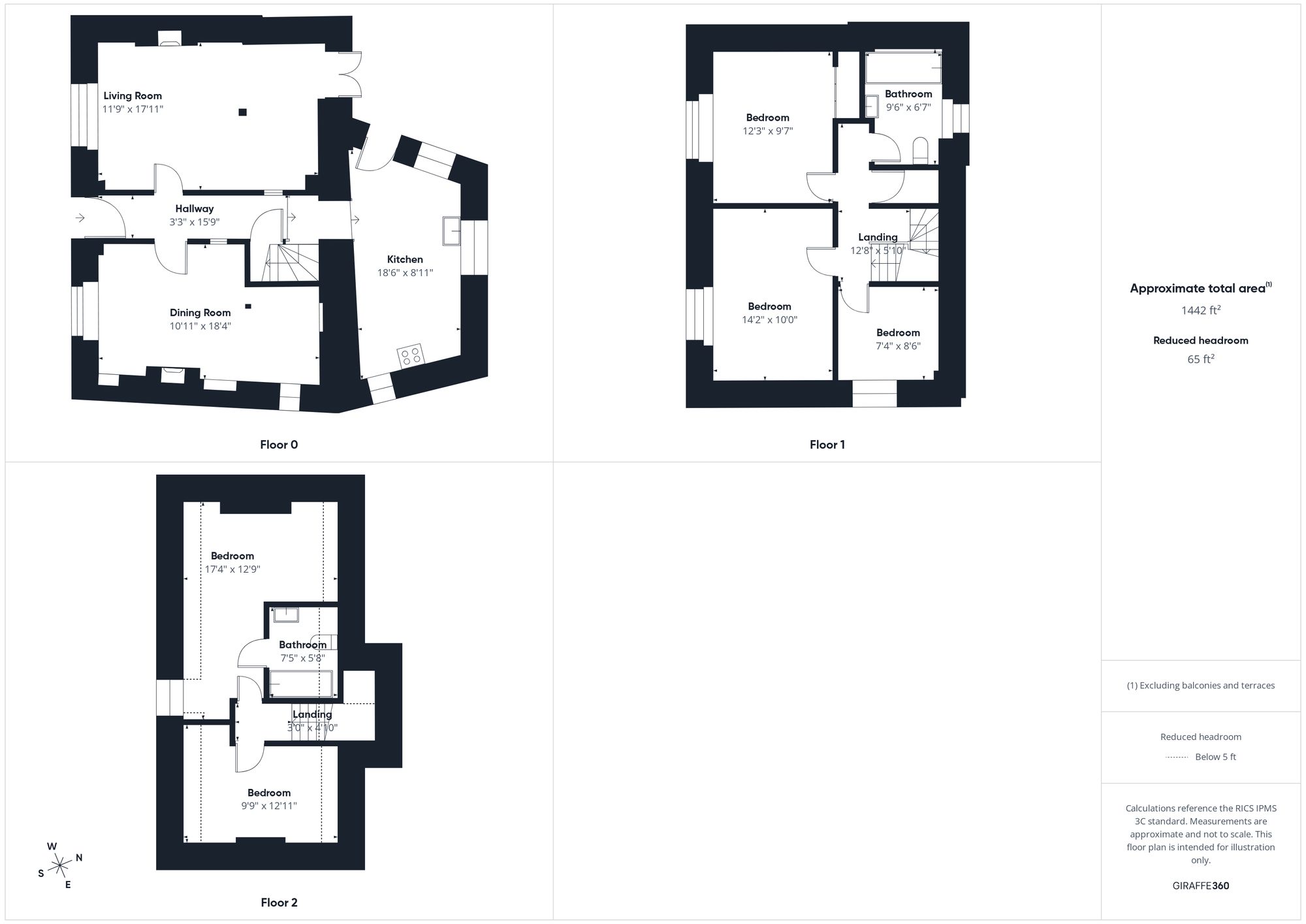 5 bed semi-detached house for sale in West Street, Buckingham, MK18 - Property floorplan