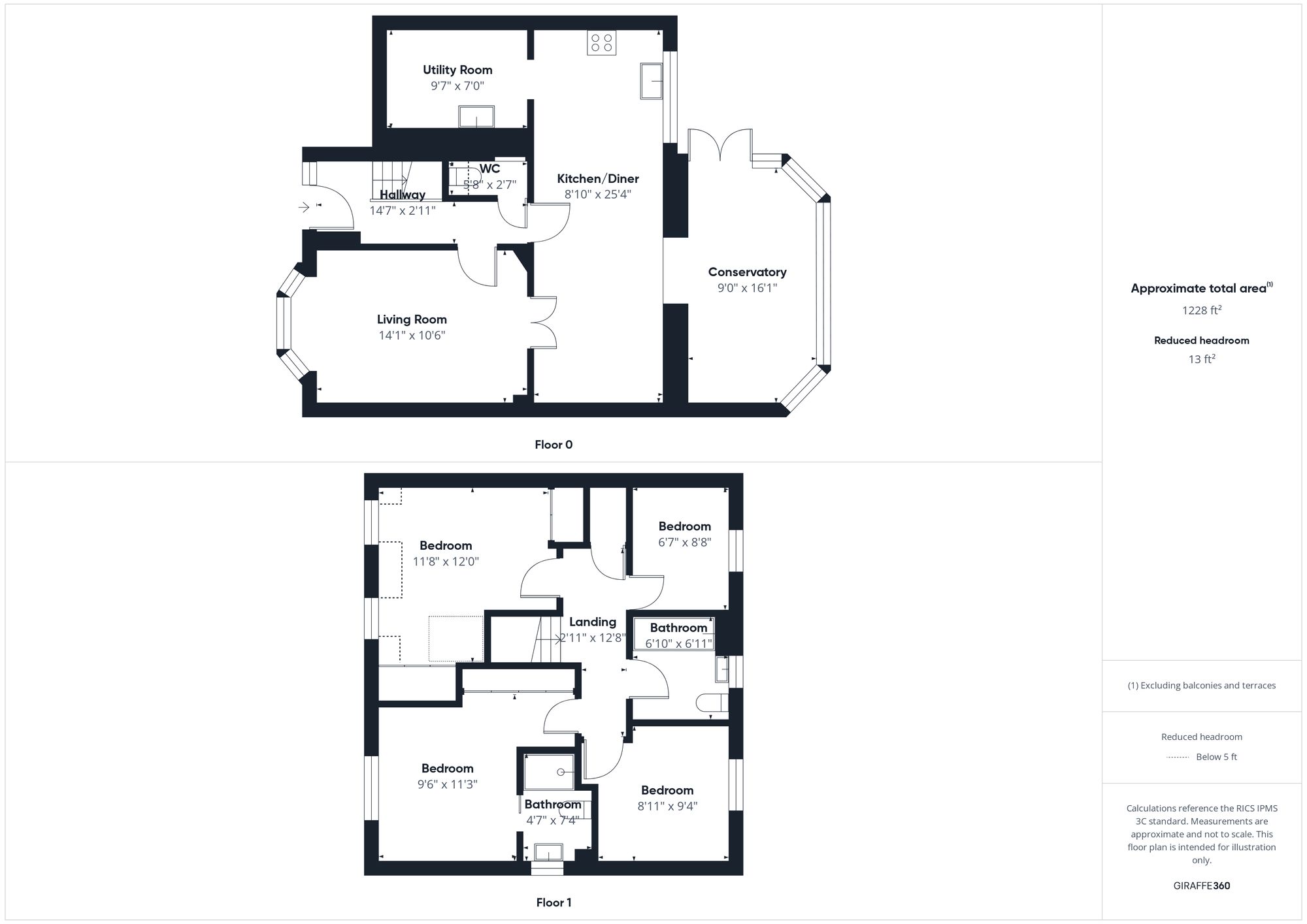 4 bed detached house for sale in Robin Ride, Brackley, NN13 - Property floorplan
