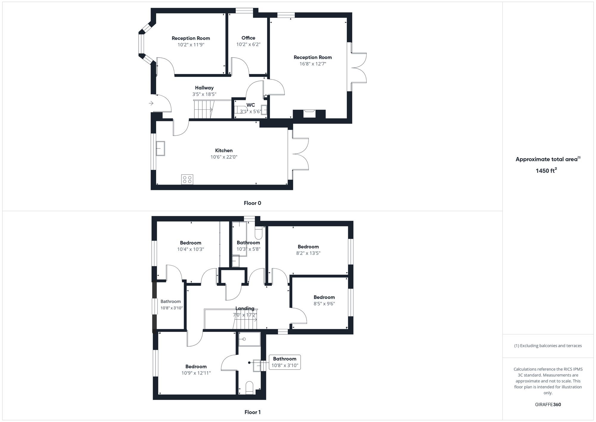 4 bed detached house for sale in Squirrel Close, Brackley, NN13 - Property floorplan