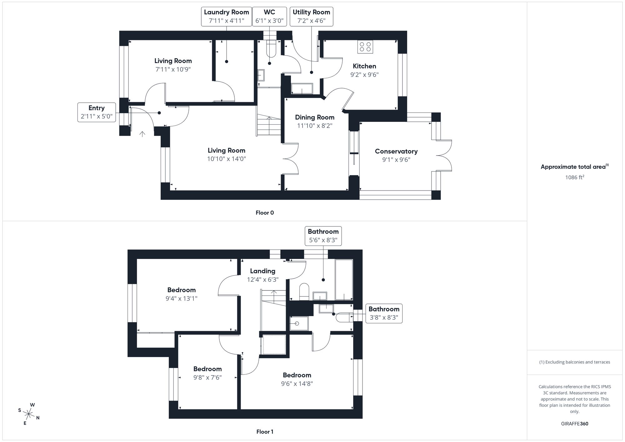 3 bed detached house for sale in Beech Drive, Brackley, NN13 - Property floorplan