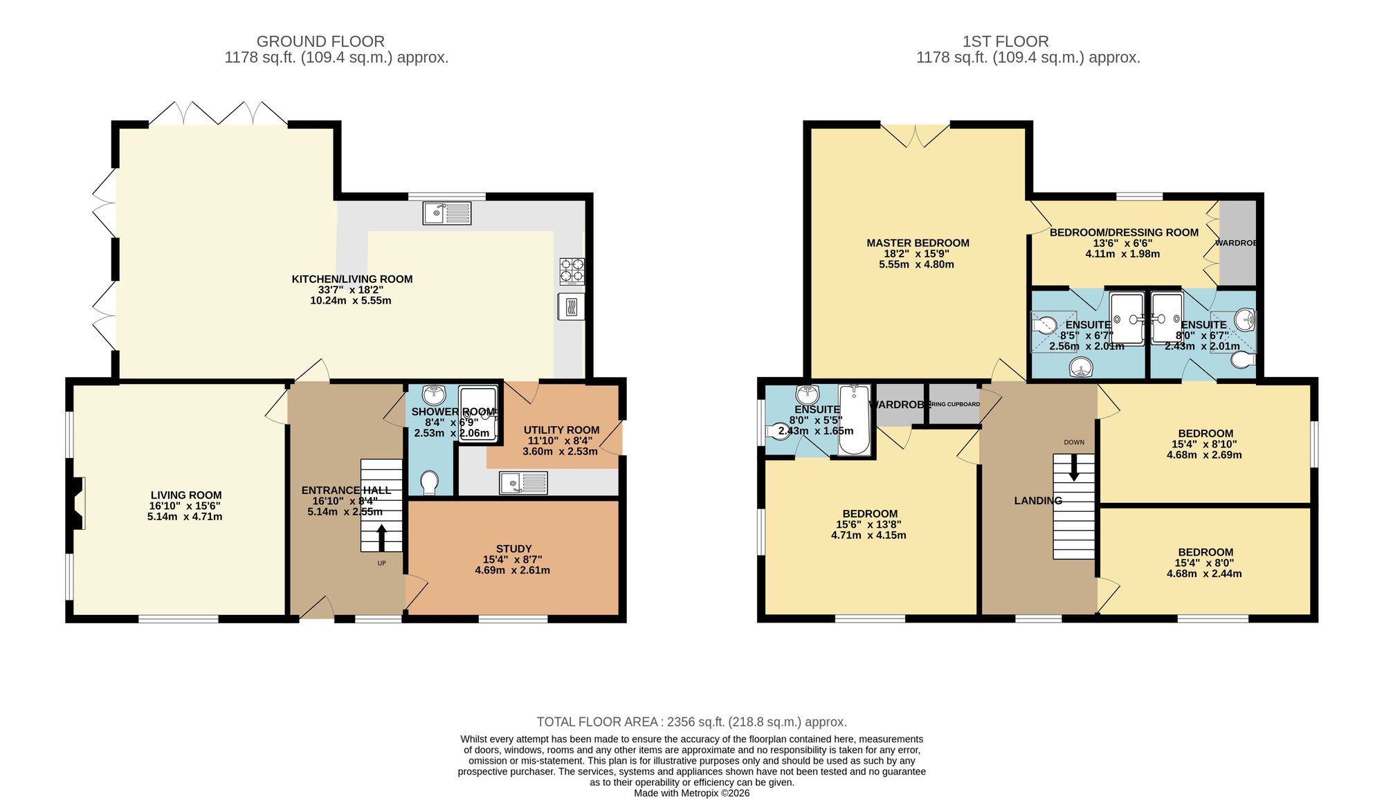 5 bed detached house for sale in Bodkins, Wappenham Road, Helmdon, NN13 - Property floorplan