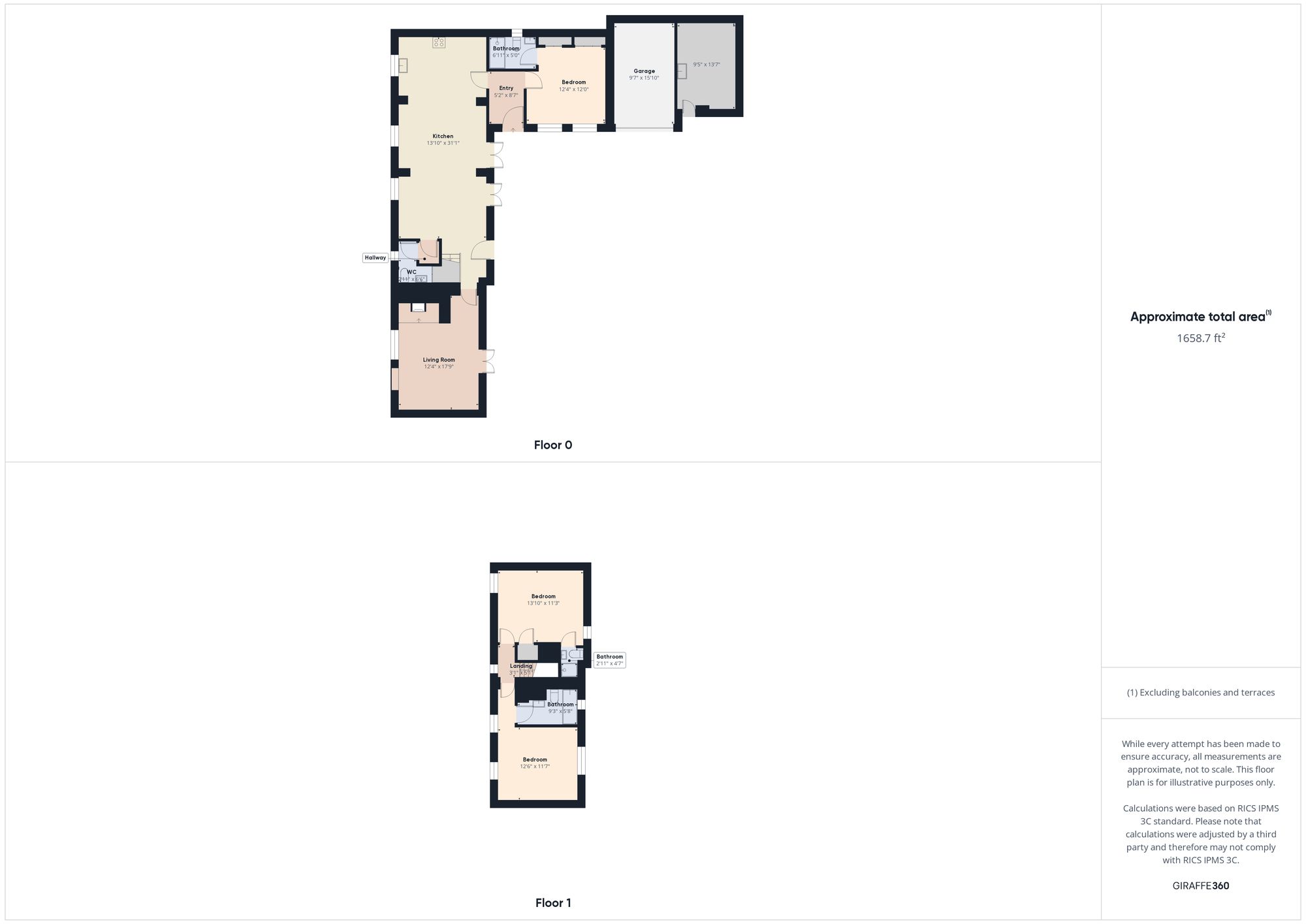 3 bed barn conversion for sale in Helmdon Road, Sulgrave, OX17 - Property floorplan