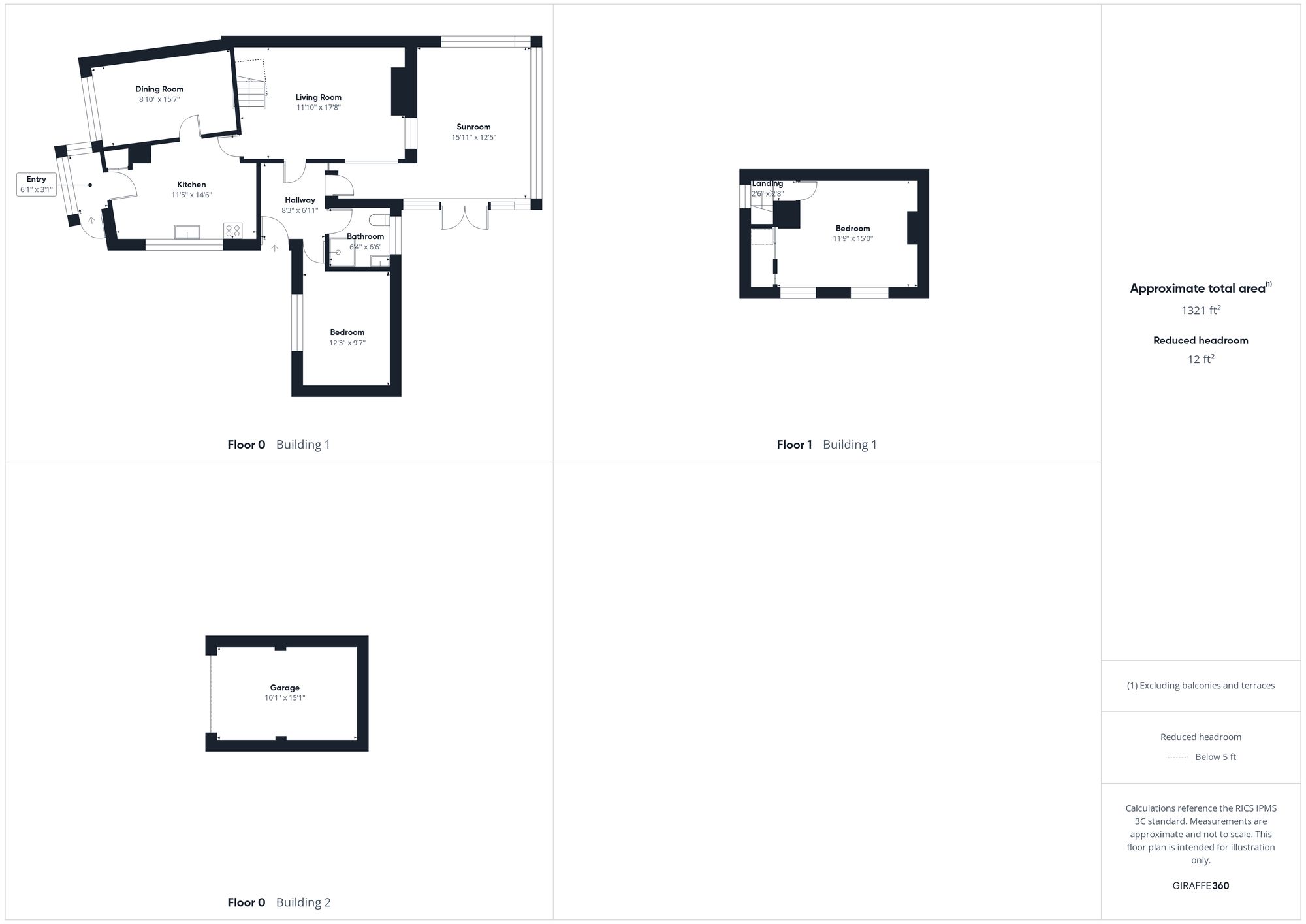 2 bed detached cottage for sale in Grove Lane, Weston, NN12 - Property floorplan