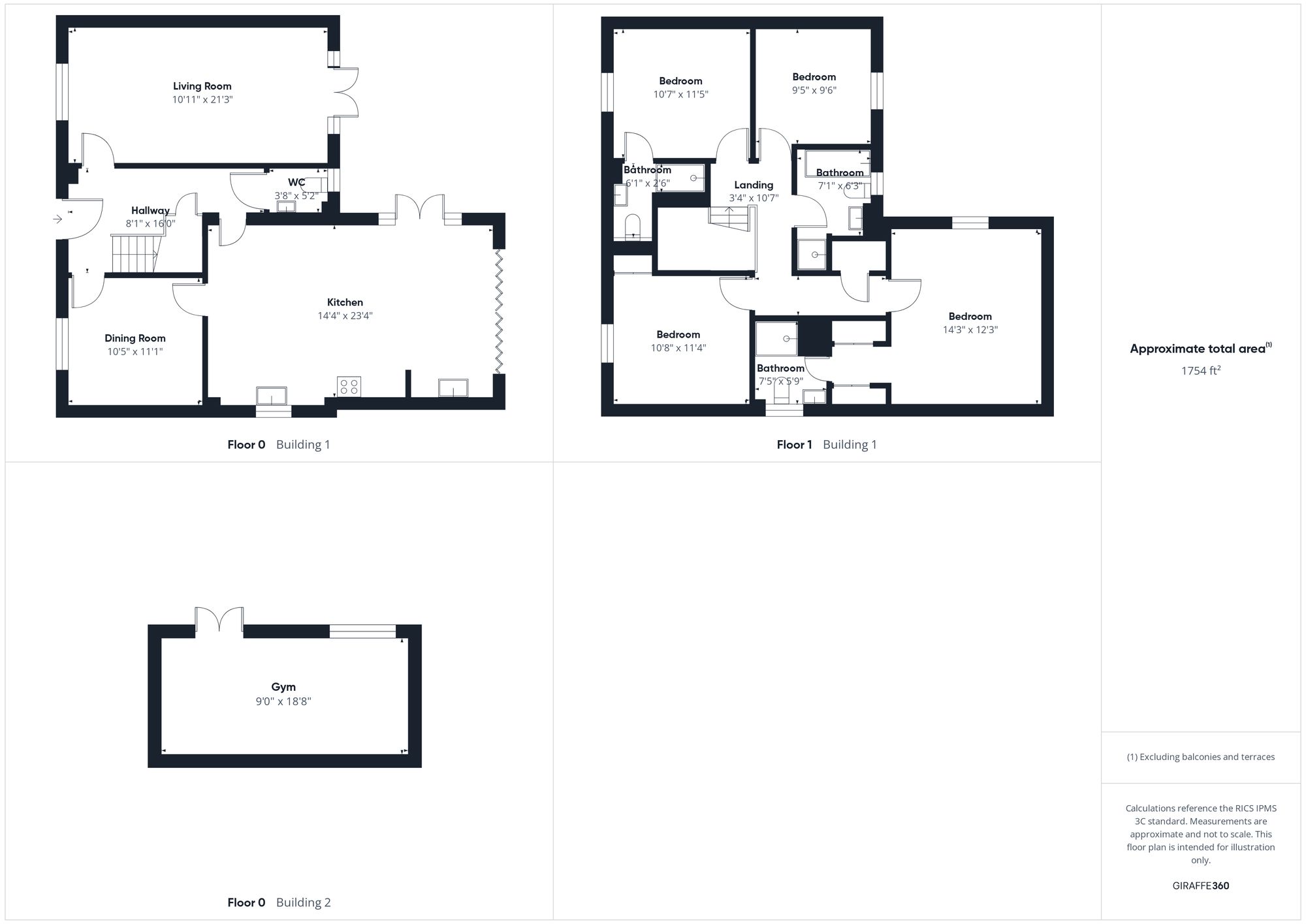 4 bed detached house for sale in Utah Lane, Brackley, NN13 - Property floorplan
