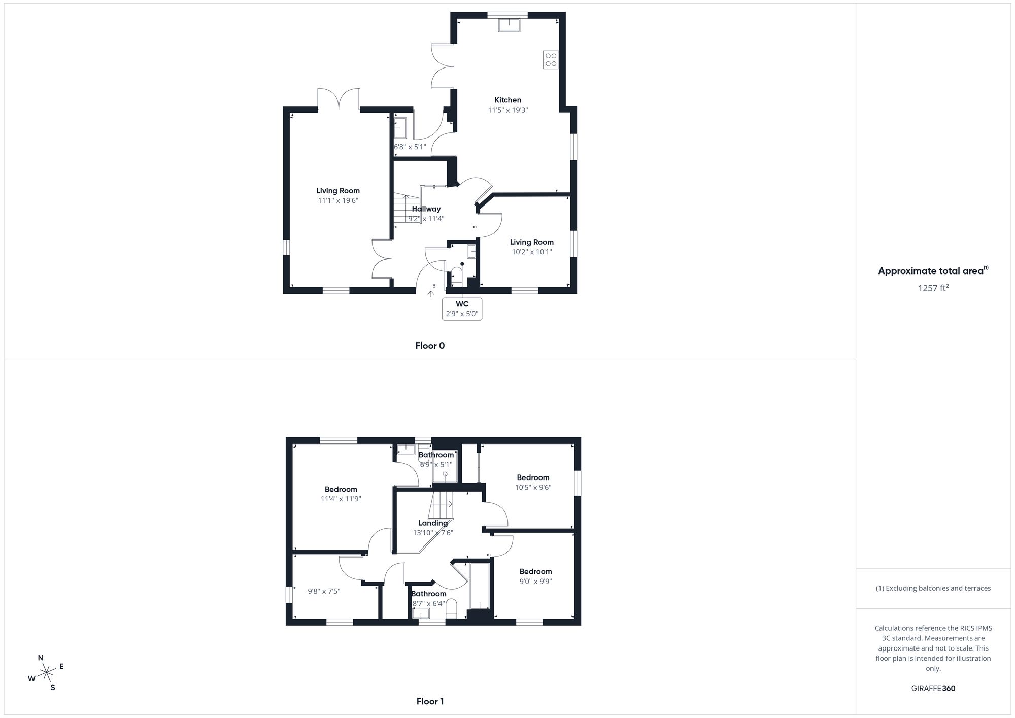 4 bed detached house for sale in Poppyfields Way, Brackley, NN13 - Property floorplan