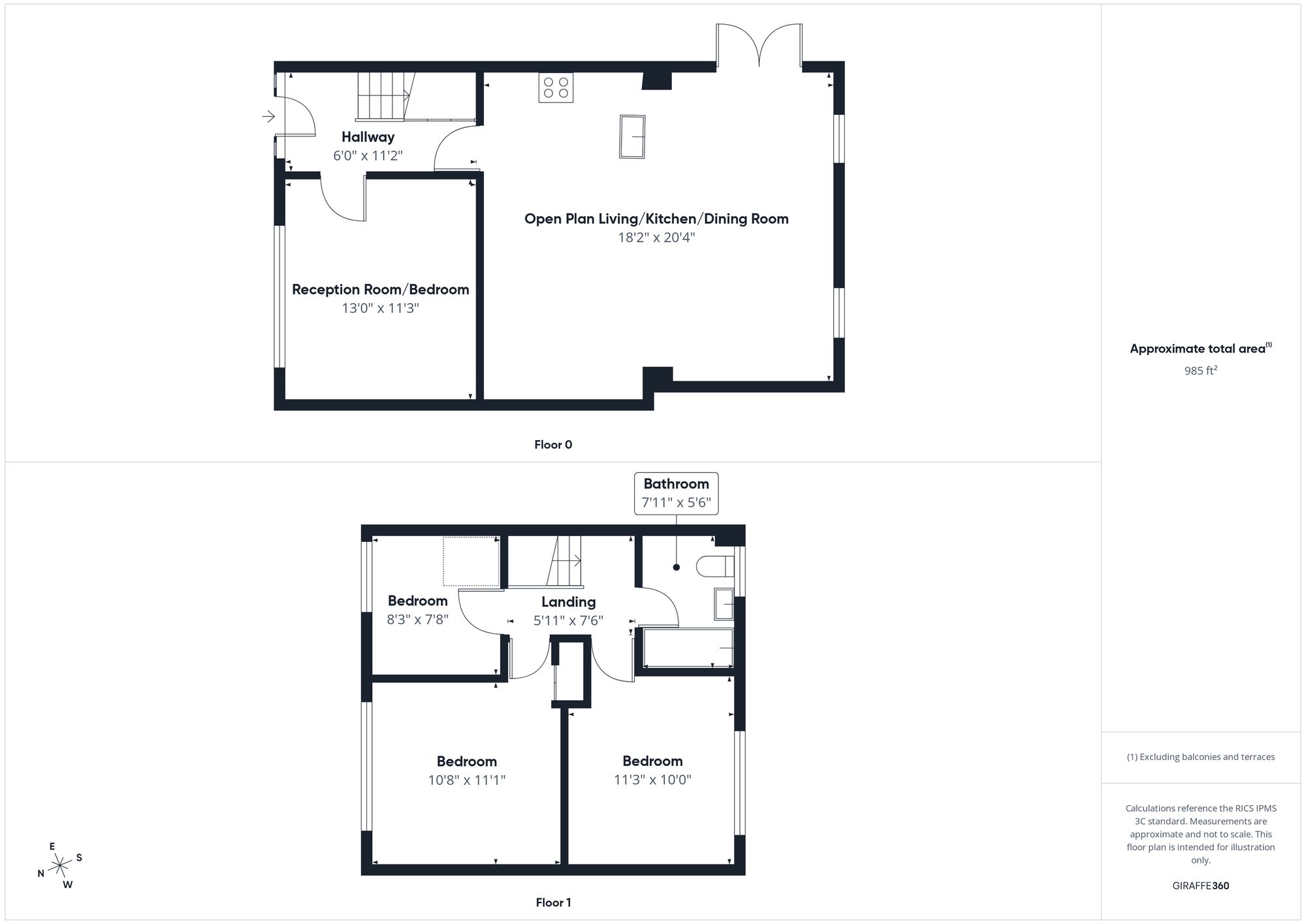 3 bed semi-detached house for sale in Valley Road, Brackley, NN13 - Property floorplan