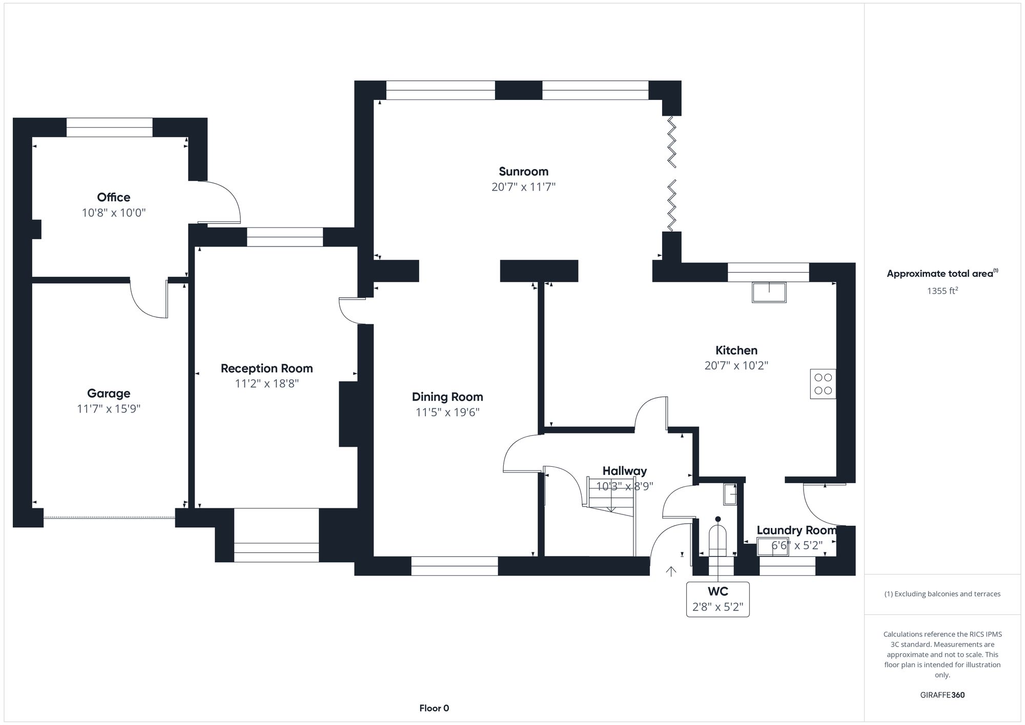4 bed detached house for sale in Flora Thompson Drive, Brackley, NN13 - Property floorplan