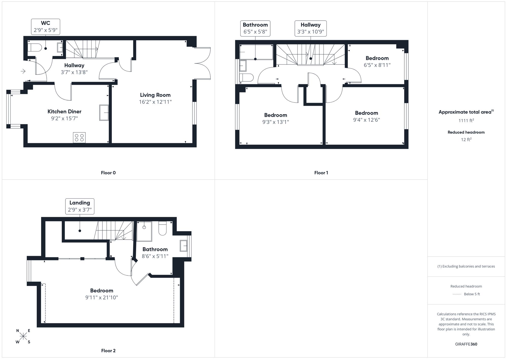 4 bed semi-detached house for sale in Boundary Road, Padbury, MK18 - Property floorplan