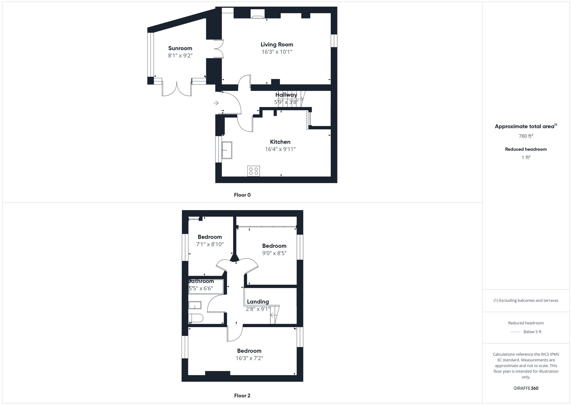 3 bed terraced house for sale in Chapel Row, Souldern, OX27 - Property floorplan