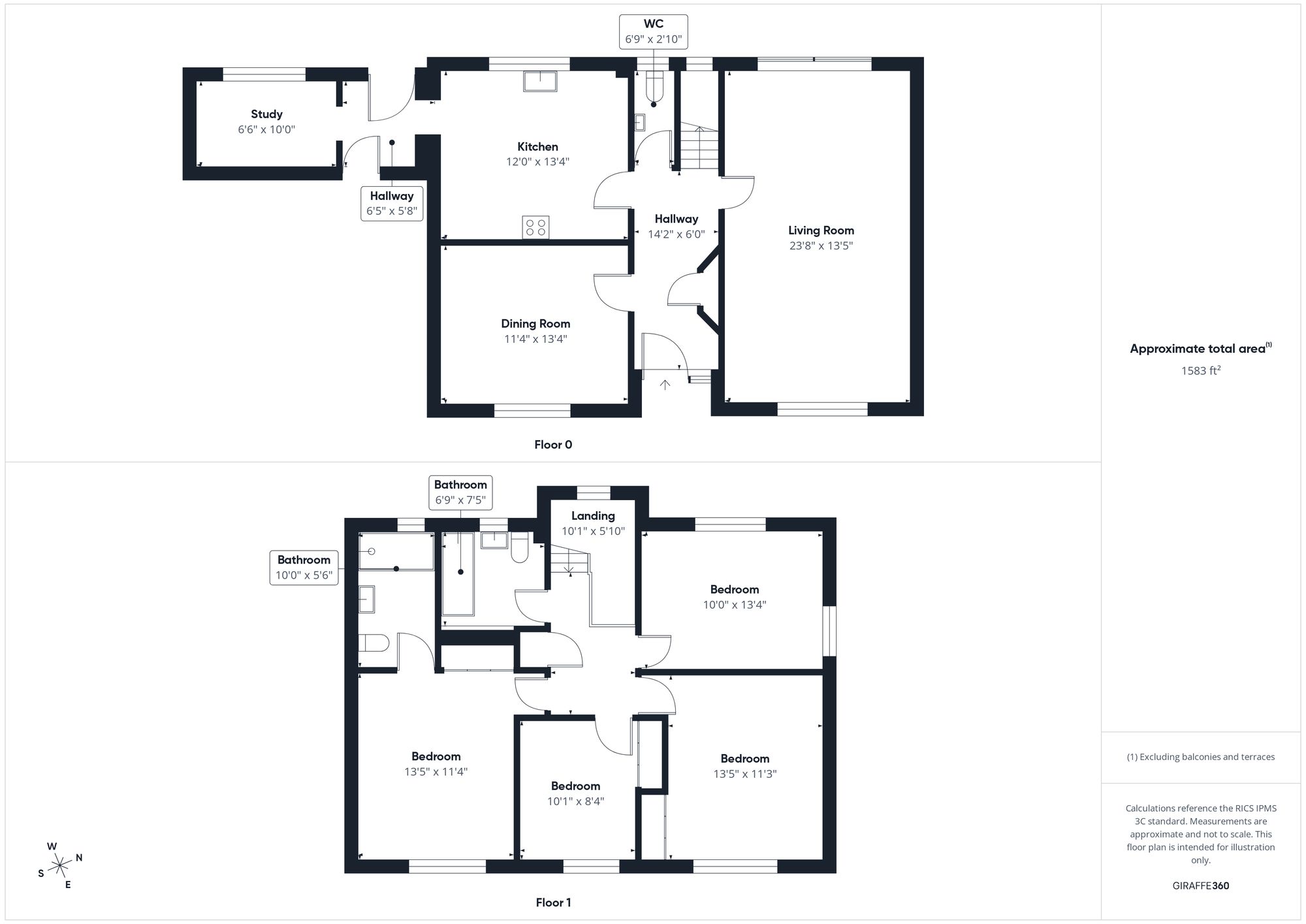 4 bed detached house for sale in High Street, Silverstone, NN12 - Property floorplan