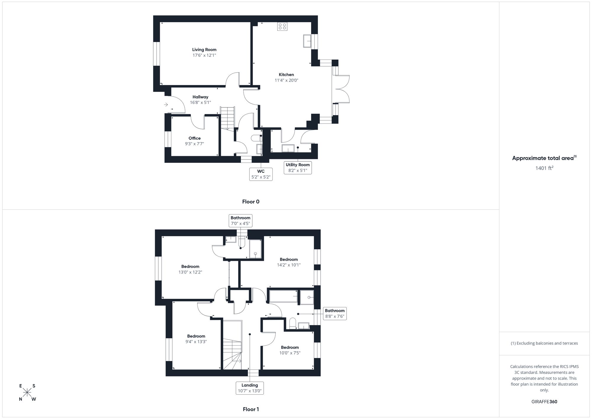 4 bed detached house for sale in Juliet Drive, Brackley, NN13 - Property floorplan